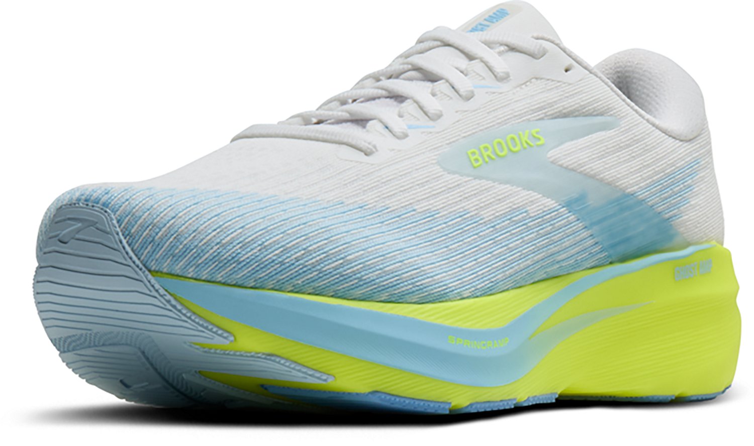Brooks Womens Ghost AMP Cushioned Road Running Shoes - view number 4