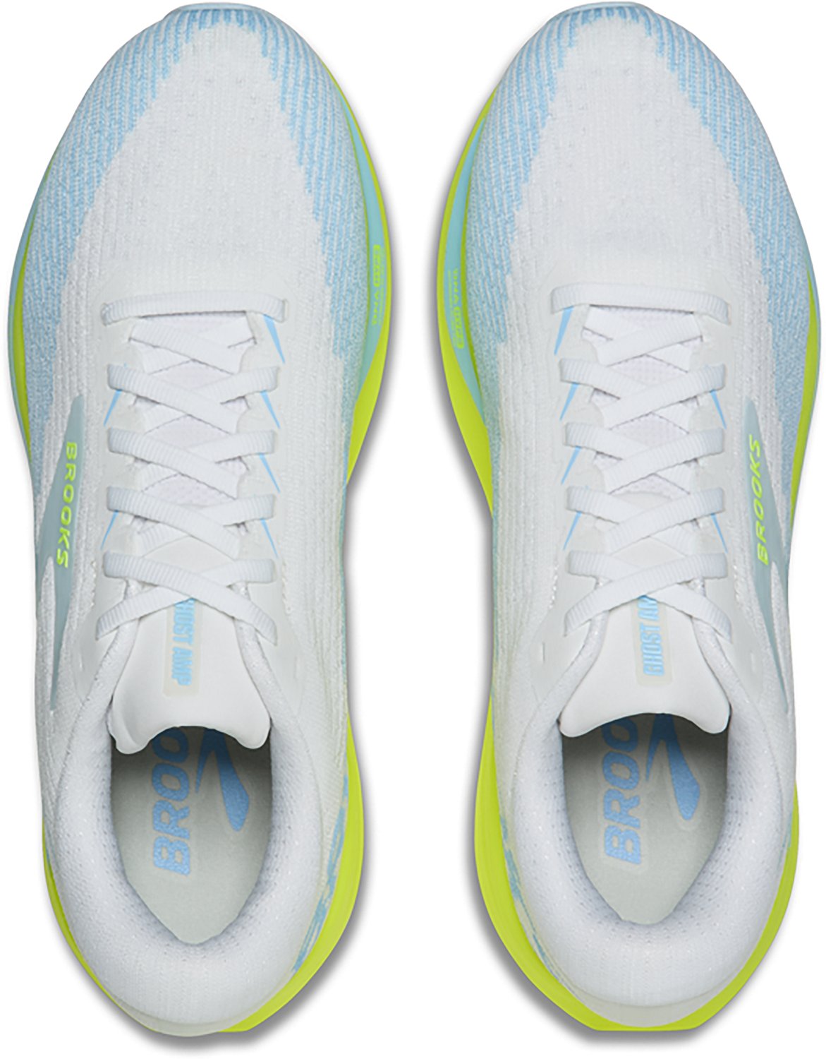 Brooks Womens Ghost AMP Cushioned Road Running Shoes - view number 5