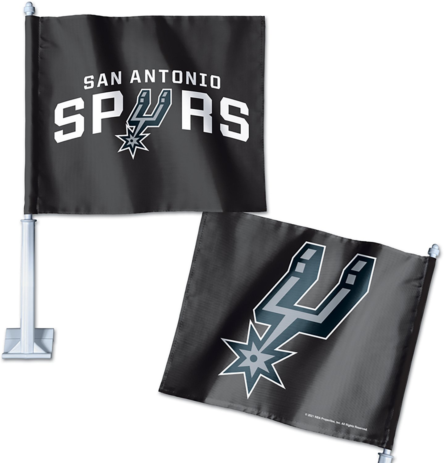 WinCraft San Antonio Spurs Car Flag 11.75" x 14"