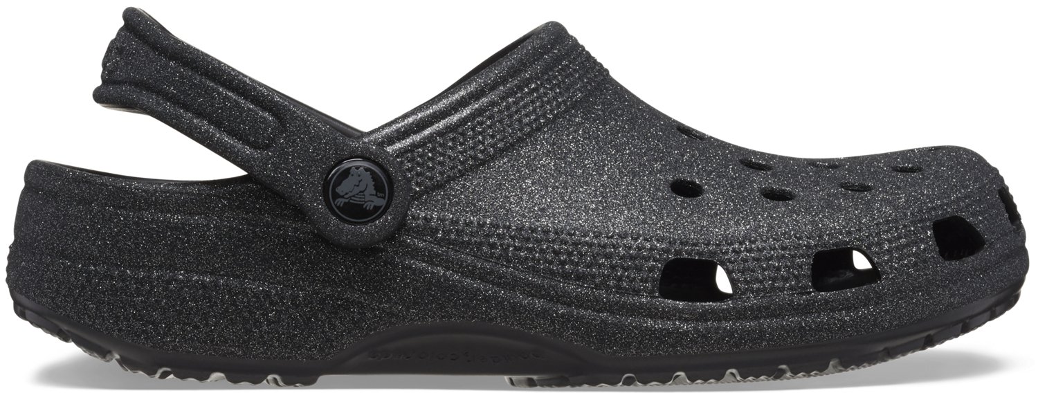 Crocs Women's Classic Glitter Clog Shoes