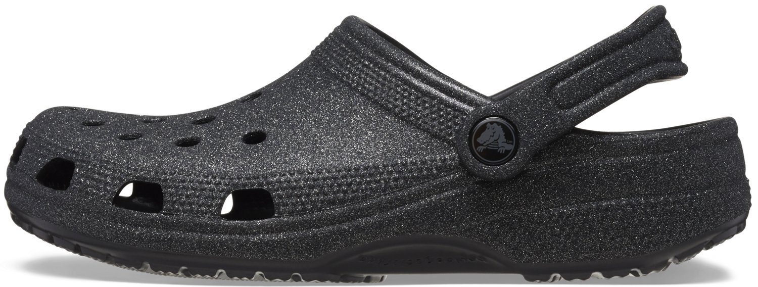 Crocs Women's Classic Glitter Clog Shoes                                                                                         - view number 2
