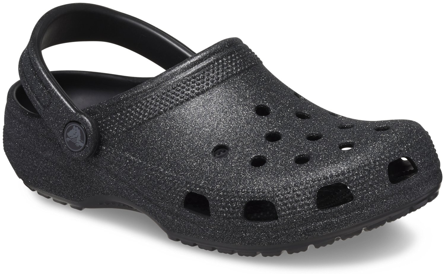 Crocs Women's Classic Glitter Clog Shoes                                                                                         - view number 3