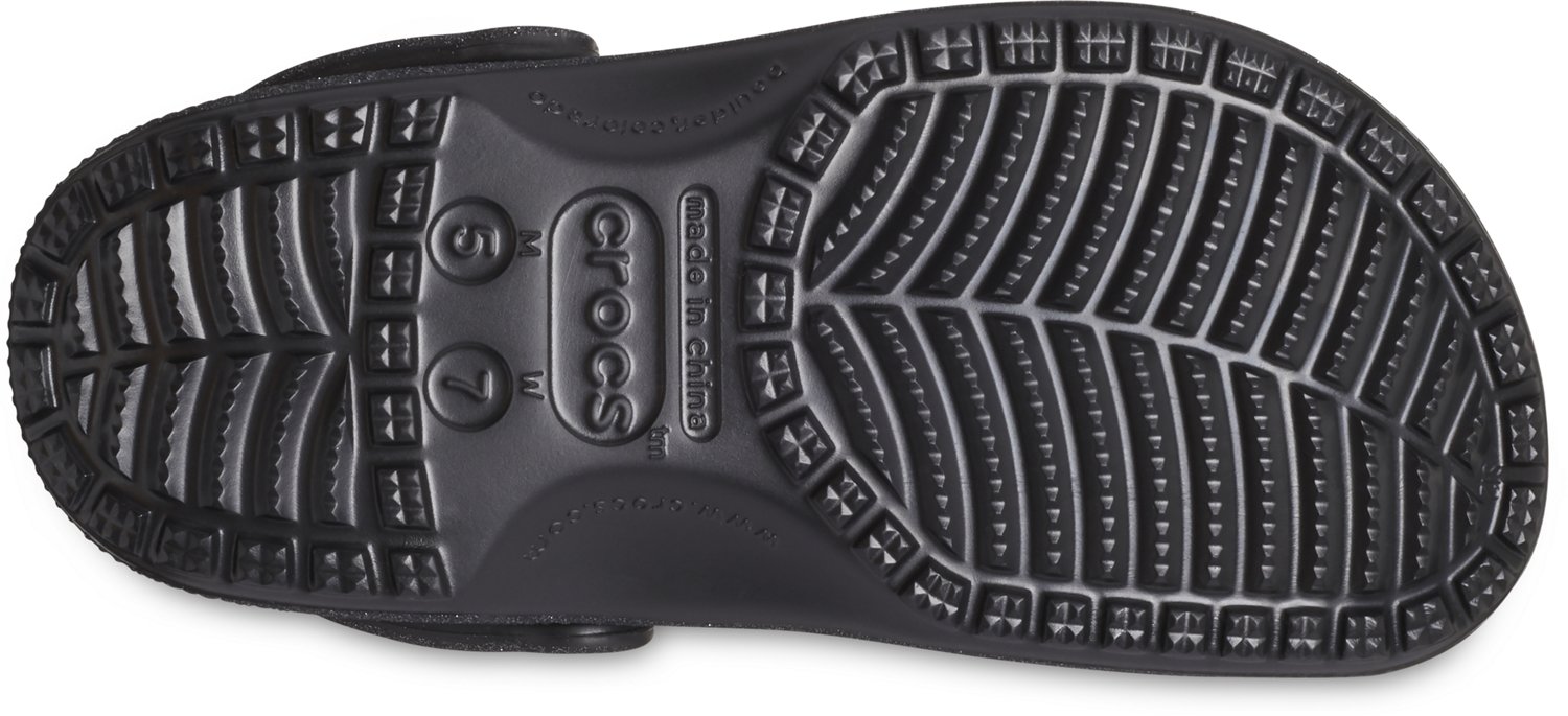 Crocs Women's Classic Glitter Clog Shoes                                                                                         - view number 7