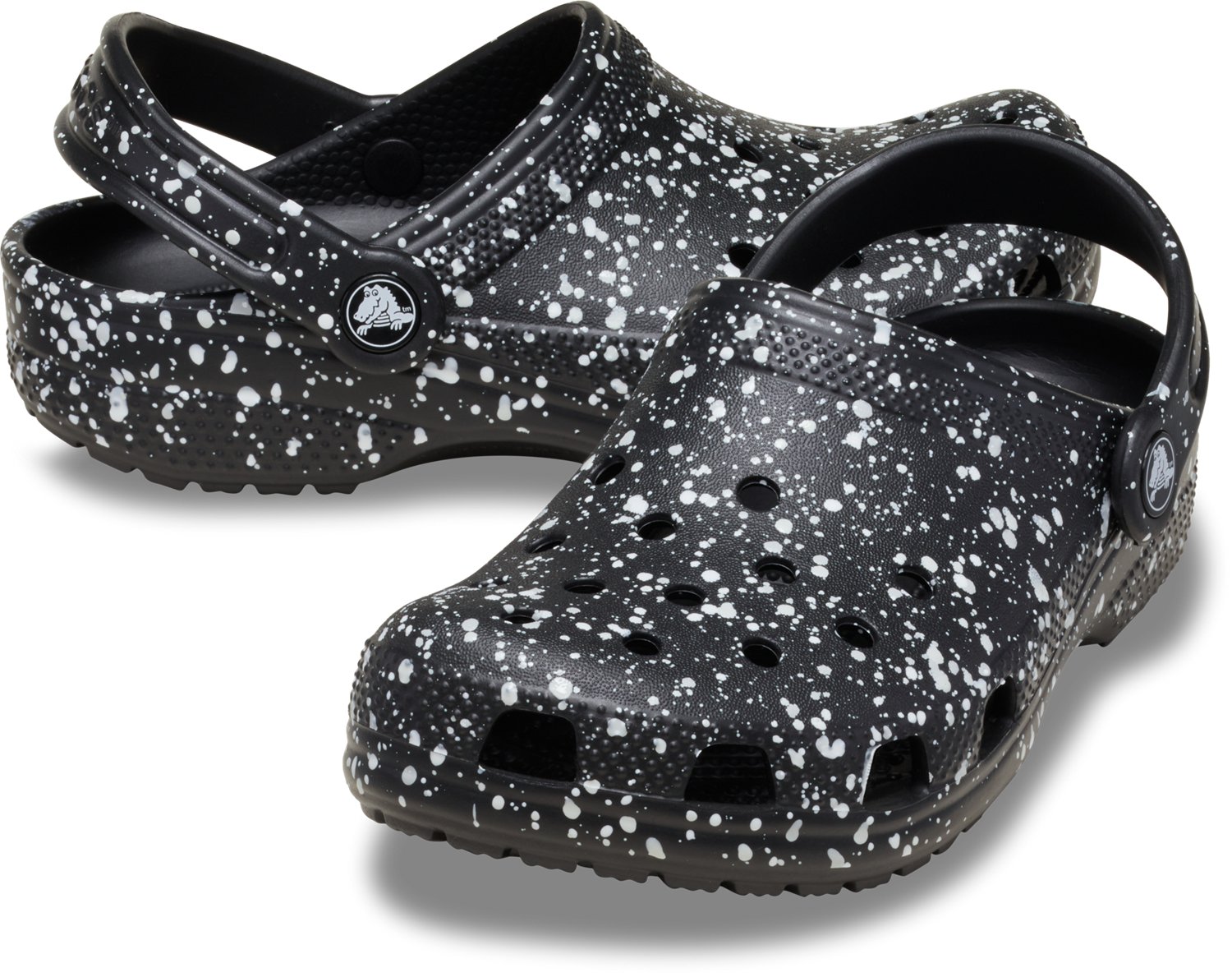 Crocs Kids' Classic Paint Splatter Clog TD