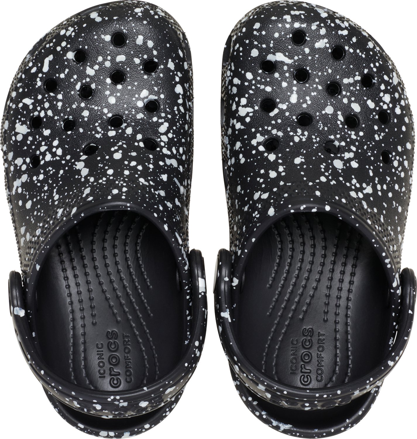 Crocs Kids' Classic Paint Splatter Clog TD