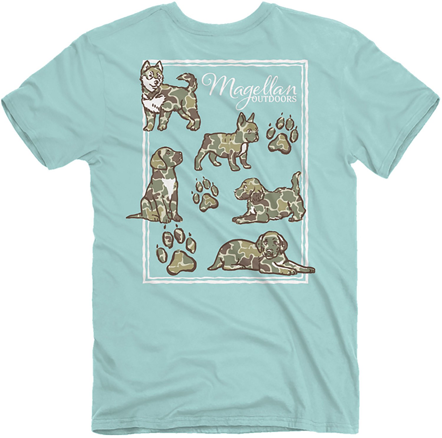 Magellan Outdoors Women's Camo Puppy Icons T-Shirt