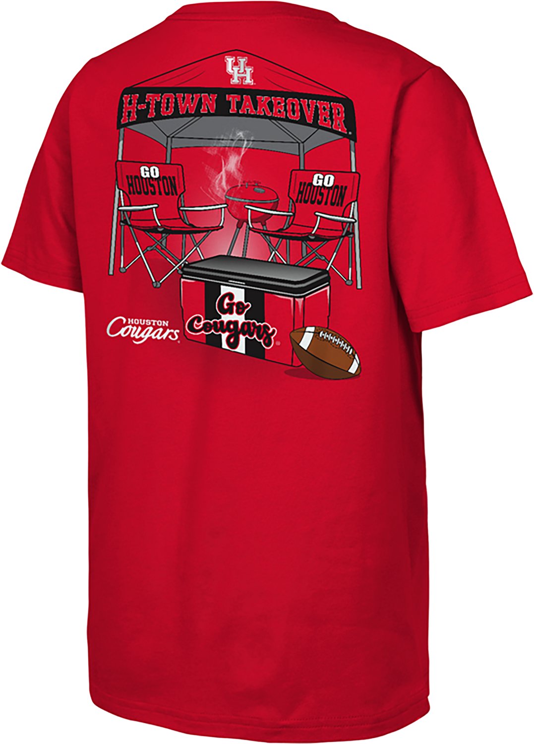 Outerstuff Boys' University of Houston Tailgater Graphic T-shirt - view number 2