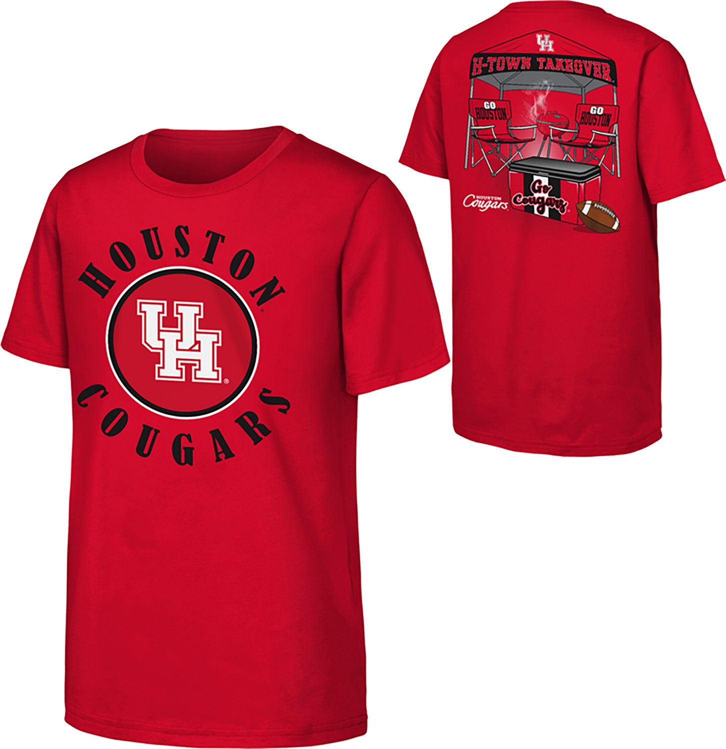 Outerstuff Boys' University of Houston Tailgater Graphic T-shirt - view number 3