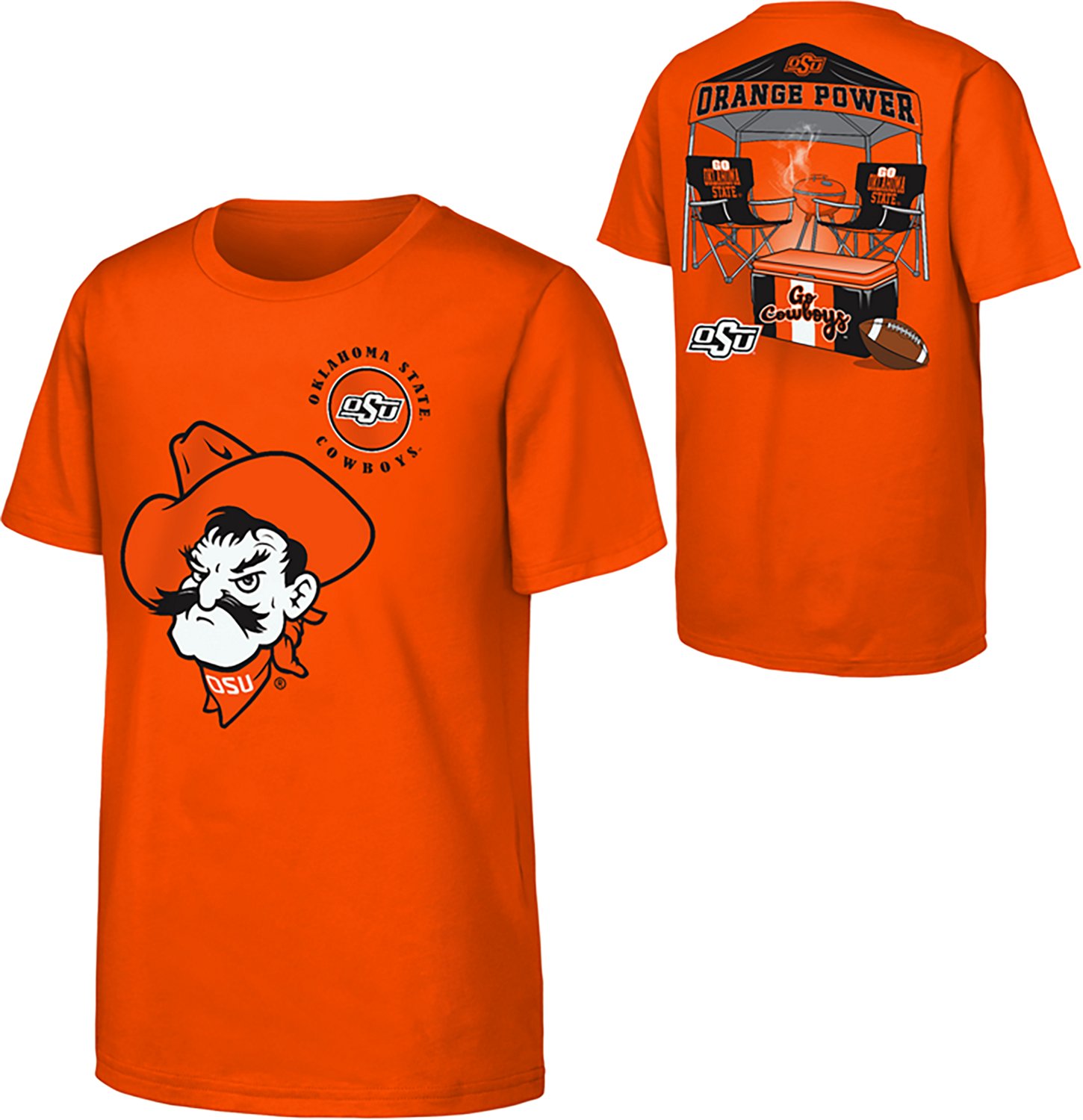 Outerstuff Boys' Oklahoma State University Tailgater Graphic T-shirt