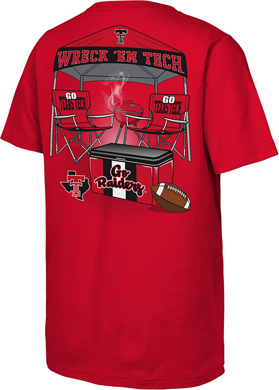 Outerstuff Boys' Texas Tech University Tailgater Graphic T-shirt