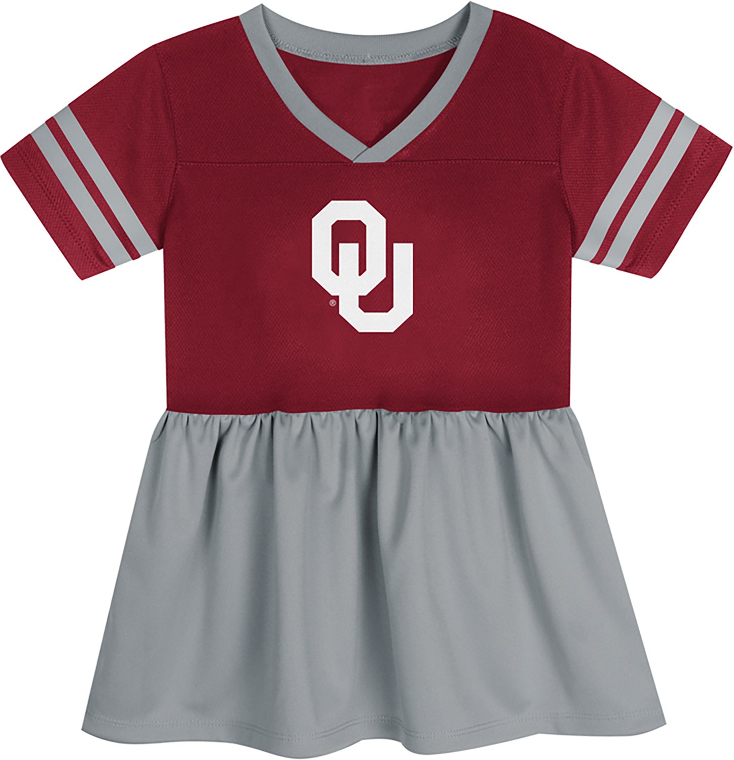 Outerstuff Toddler Girls' University of Oklahoma Stadium Lights Fashion Jersey Dress