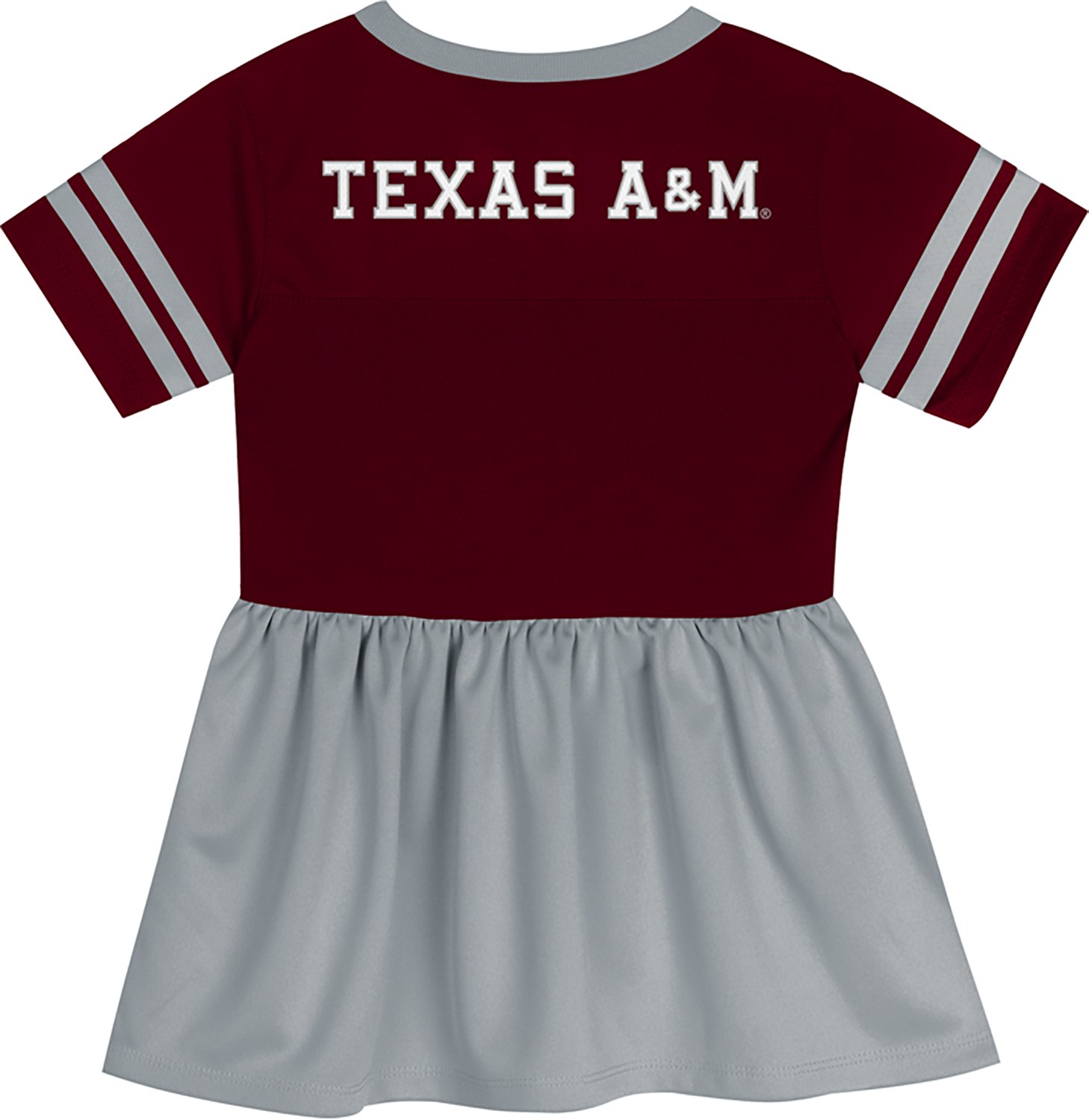 Outerstuff Toddler Girls' Texas A&M University Stadium Lights Fashion Jersey Dress - view number 2