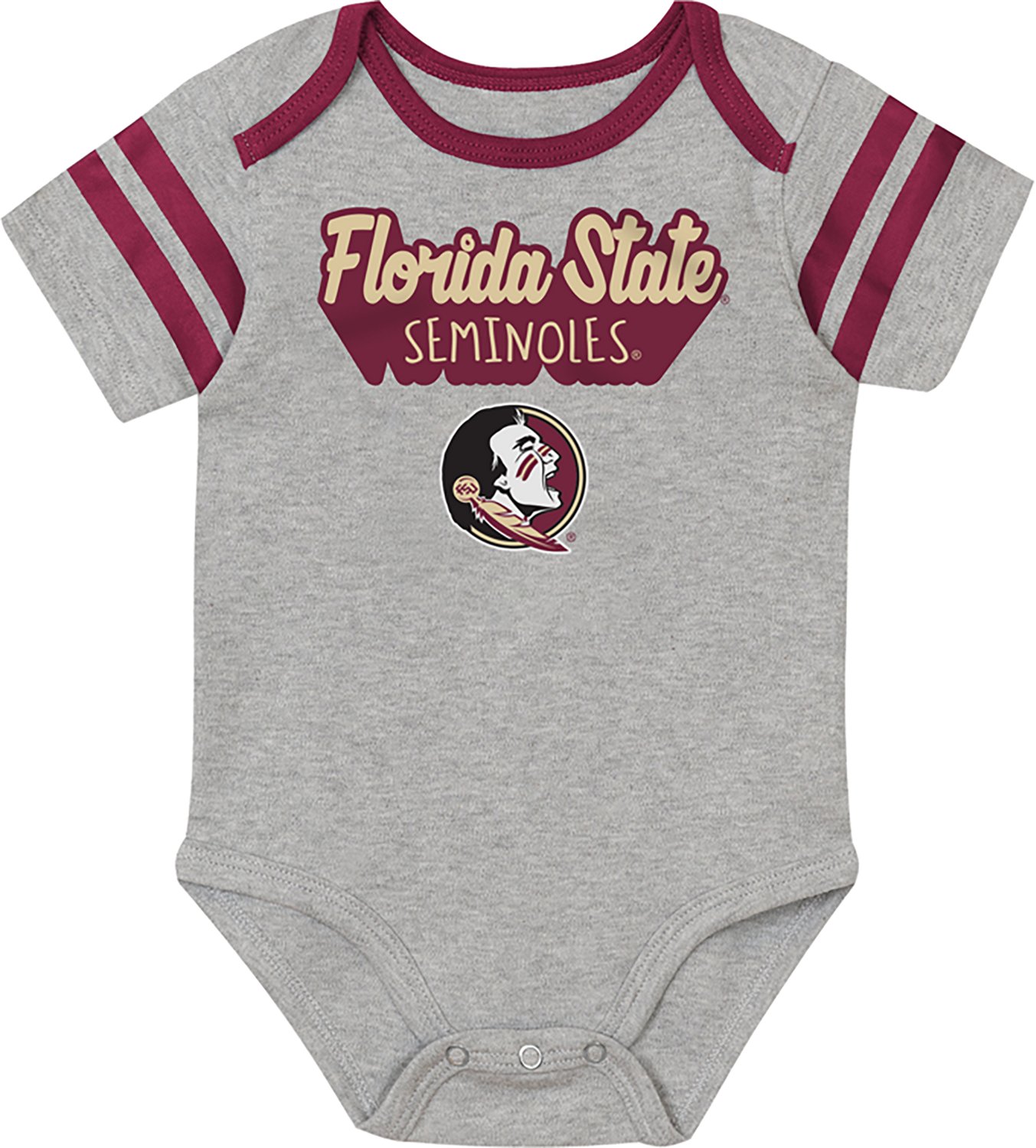 Outerstuff Infants' Florida State University Star Player Creeper Set 3-Pack