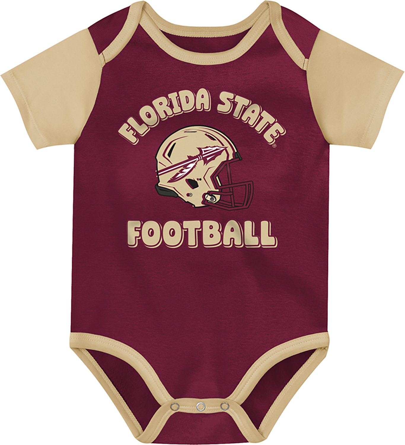 Outerstuff Infants' Florida State University Star Player Creeper Set 3-Pack