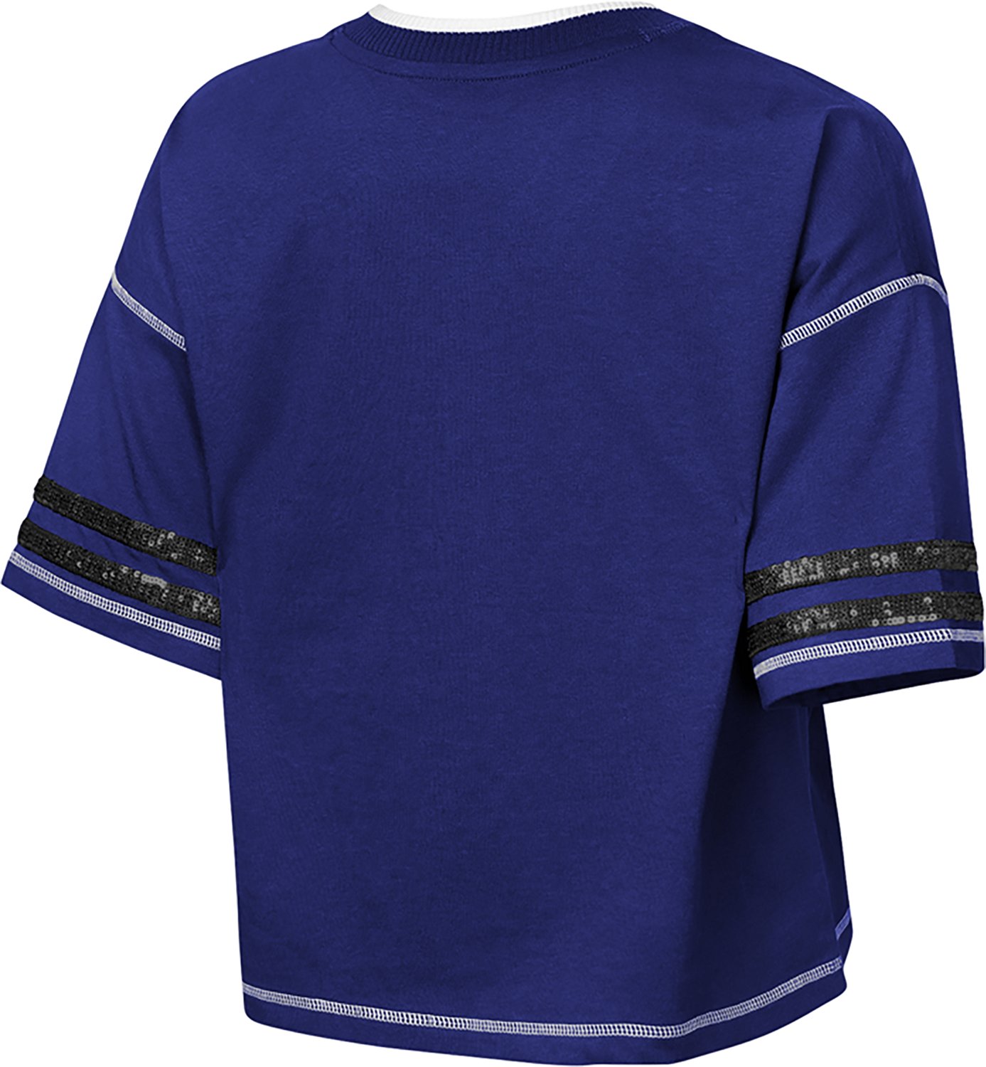 Outerstuff Girls' Baltimore Ravens Toe Tap V-neck Graphic T-shirt