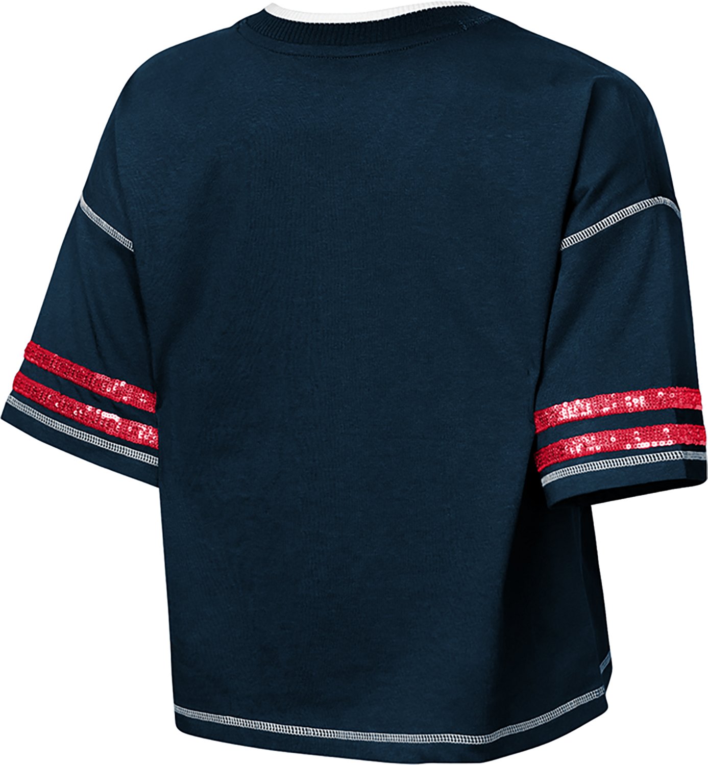 Outerstuff Girls' Houston Texans Toe Tap V-neck Graphic T-shirt