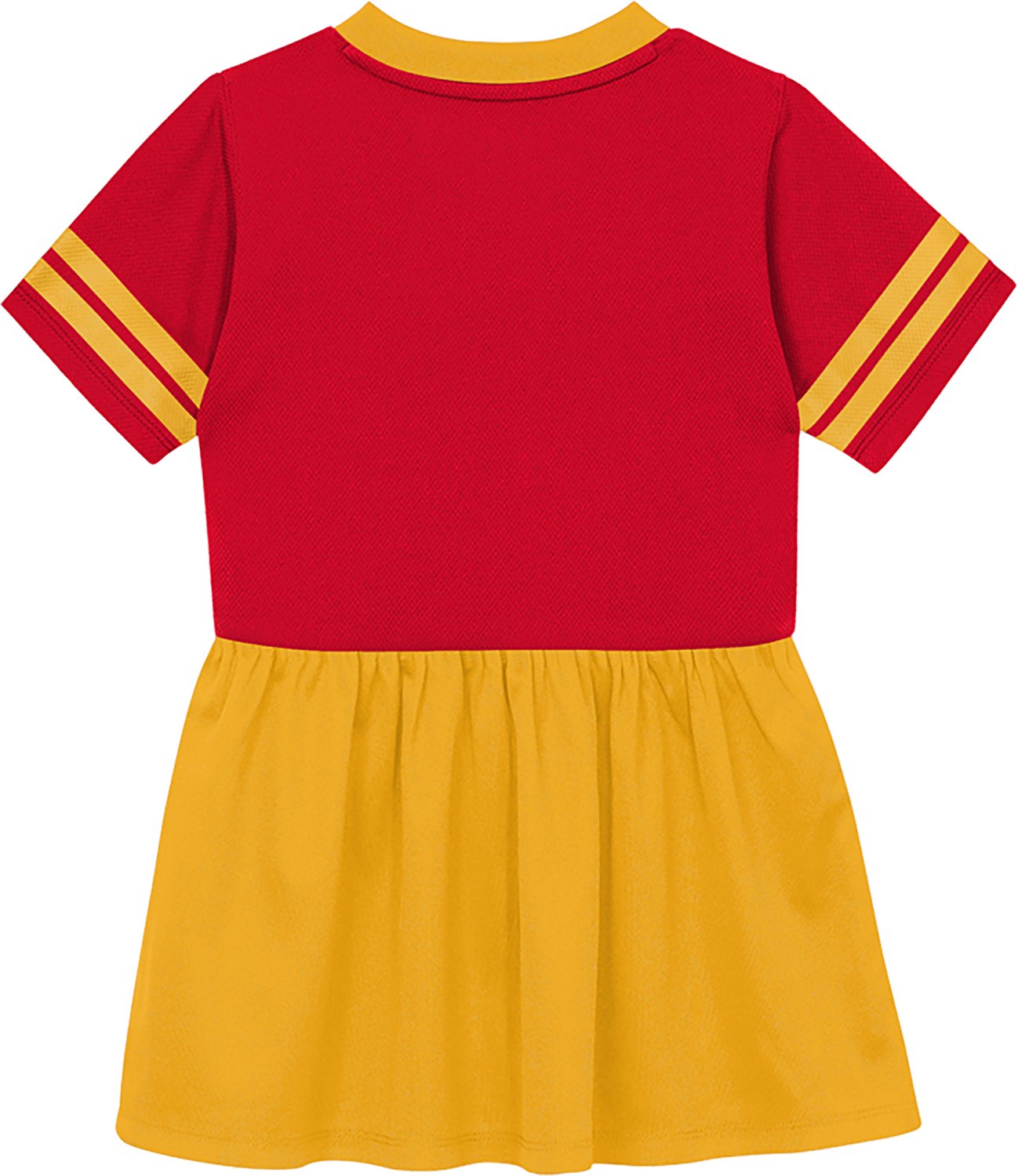 Outerstuff Girls' Kansas City Chiefs Stadium Lights 2.0 Fashion Cheer Dress
