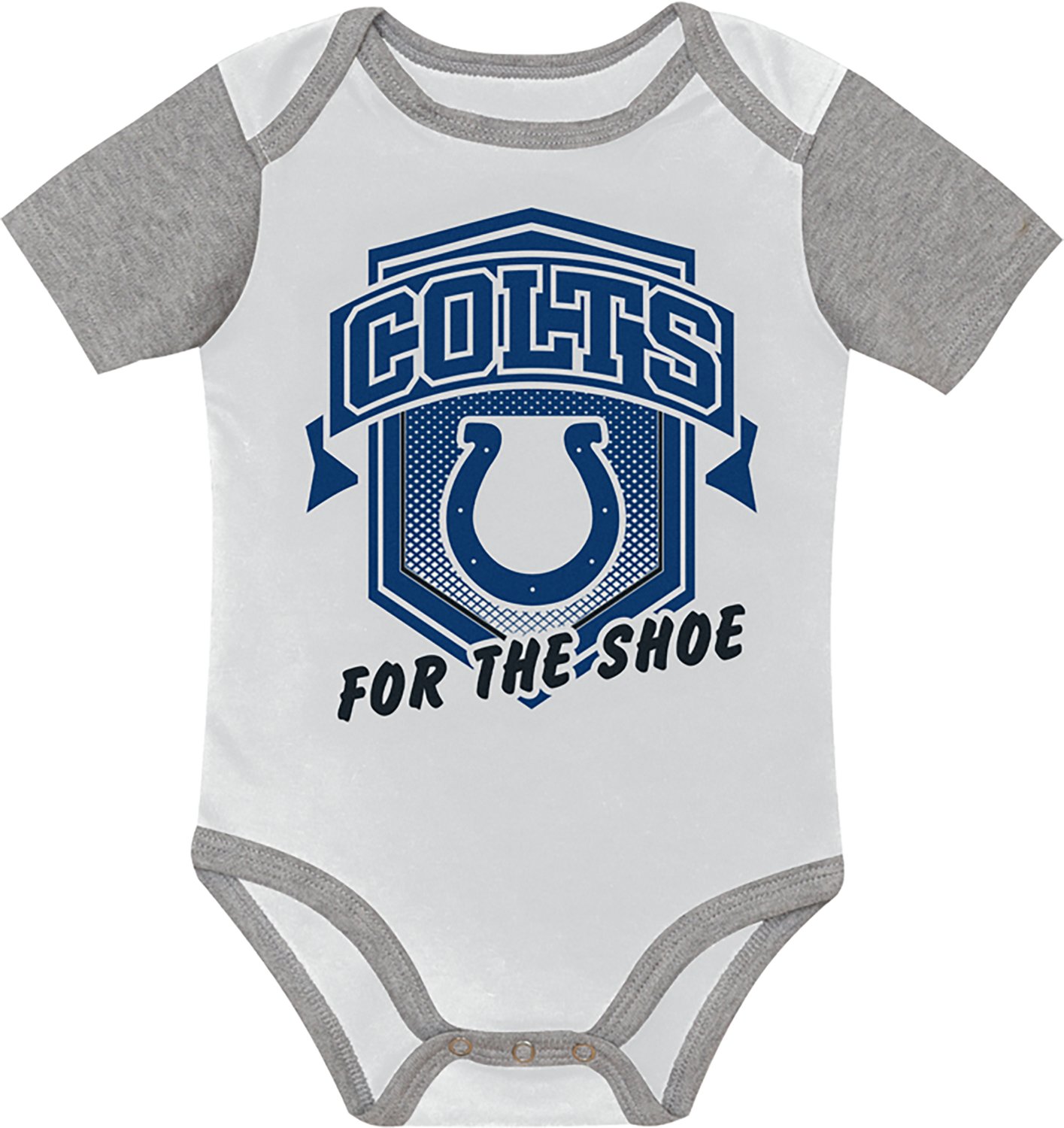 Outerstuff Infants' Indianapolis Colts 1st Round Creeper Set 3-Pack
