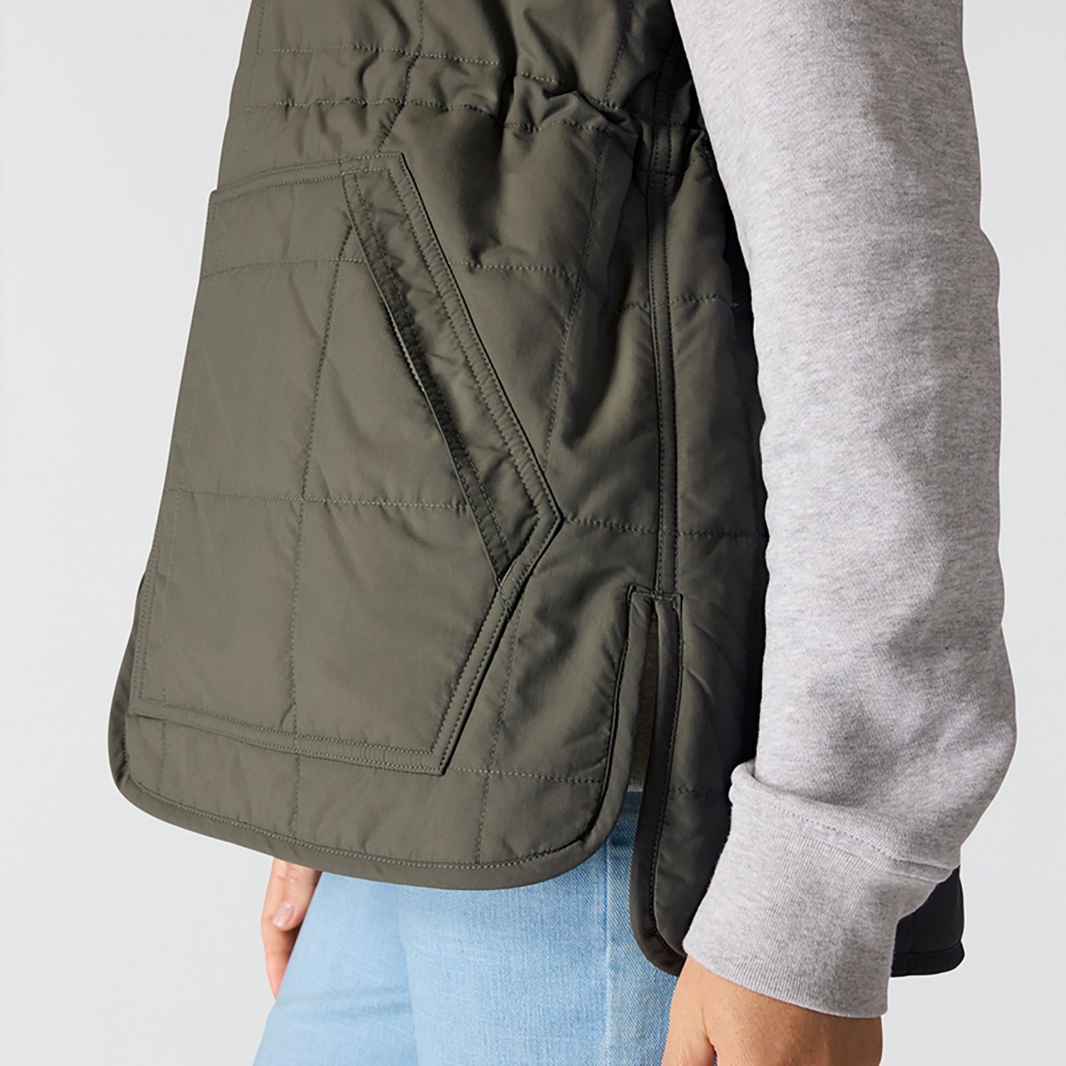 Carhartt Women’s Rain Defender® Relaxed Fit Lightweight Insulated Mock‑Neck Vest - view number 5