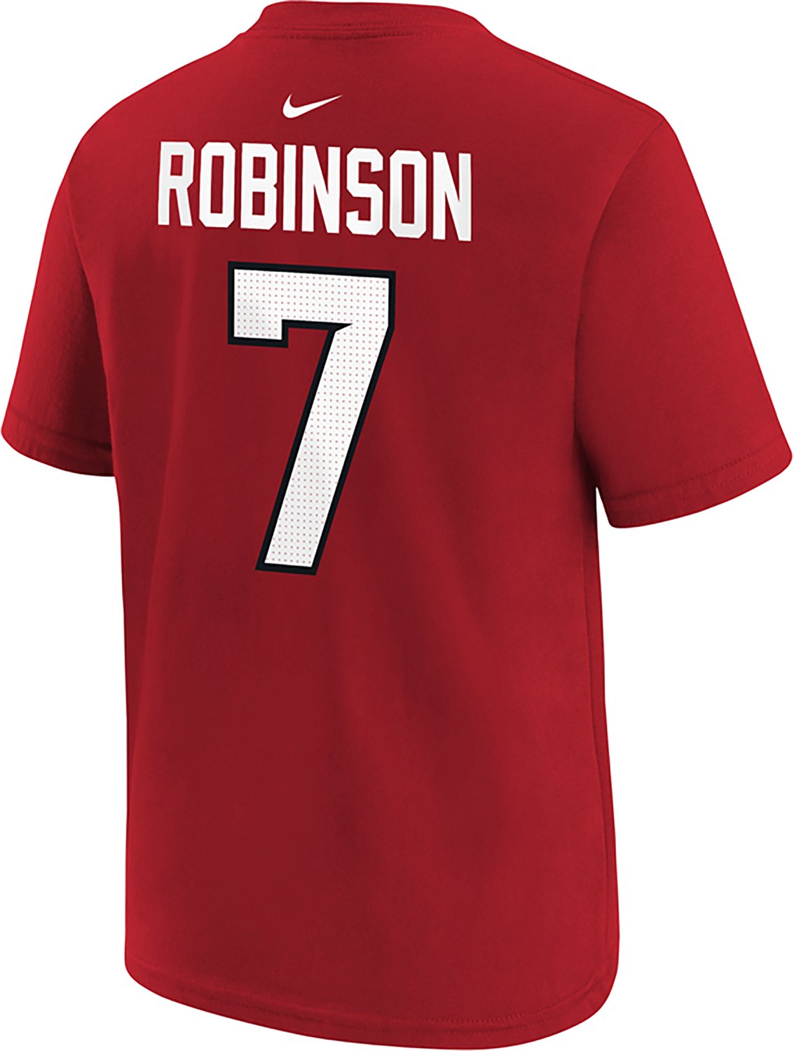 Nike Boys' Atlanta Falcons Bijan Robinson #7 Home Graphic T-shirt