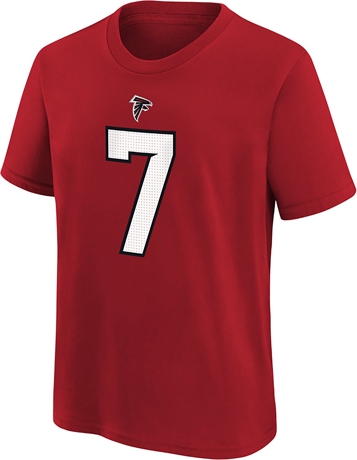 Nike Boys' Atlanta Falcons Bijan Robinson #7 Home Graphic T-shirt
