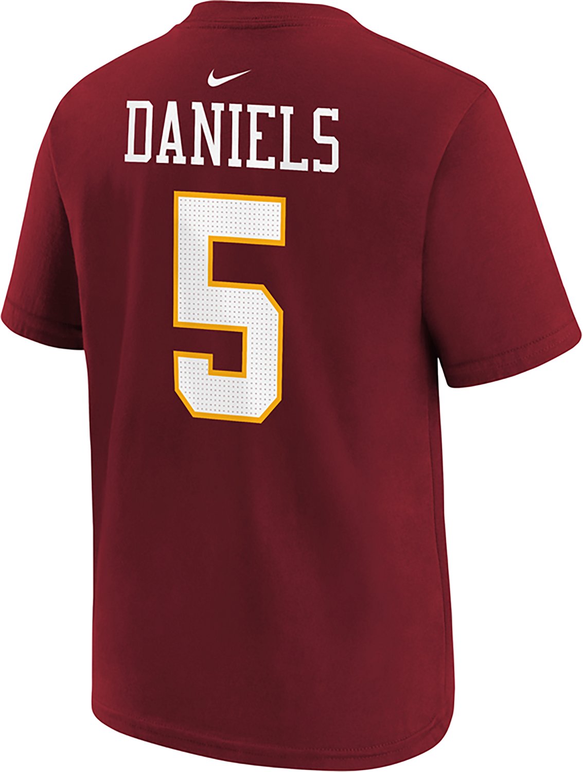 Nike Boys' Washington Commanders Jayden Daniels #5 Graphic T-shirt