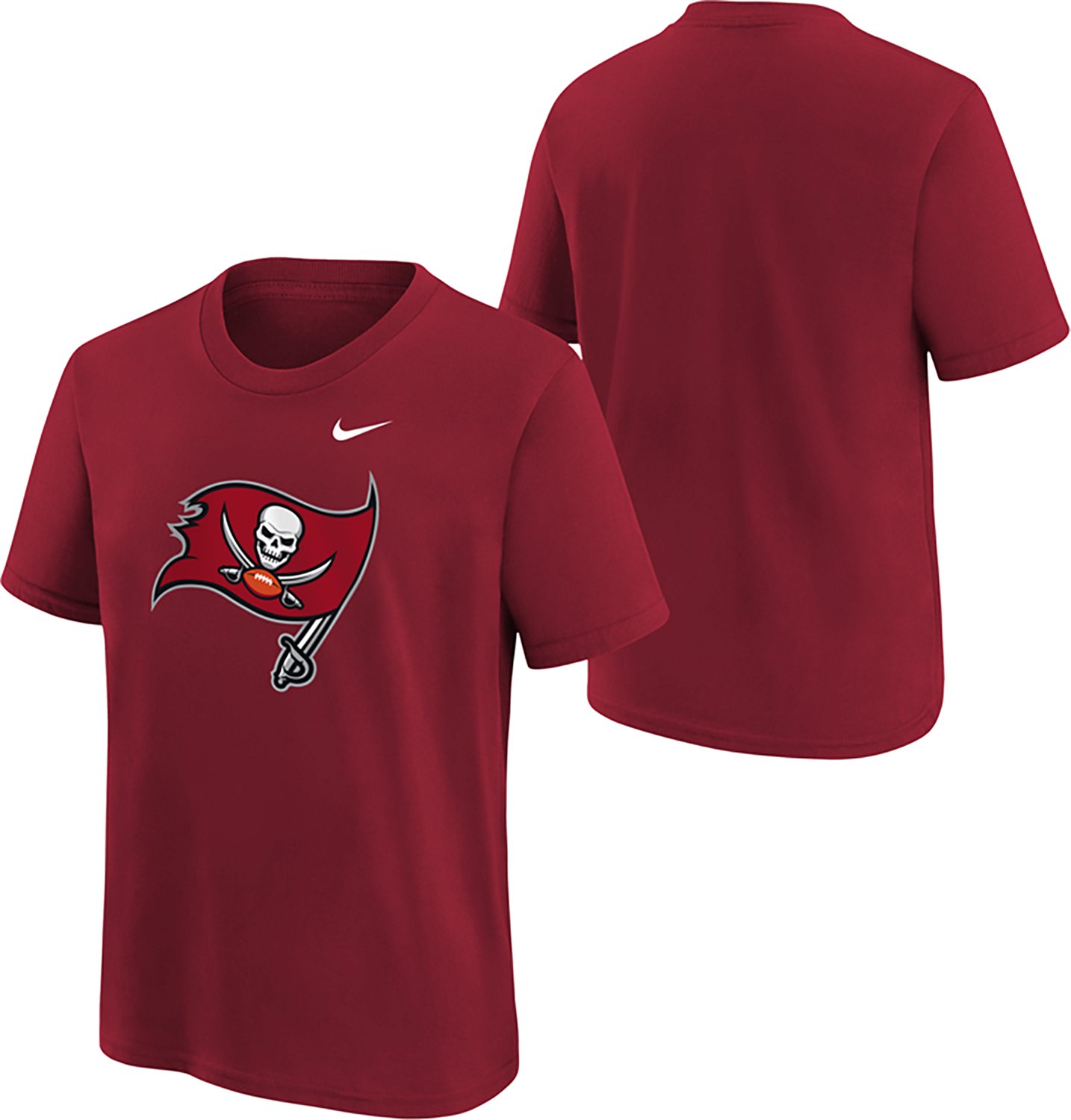 Nike Boys' Tampa Bay Buccaneers Logo Graphic T-shirt - view number 3