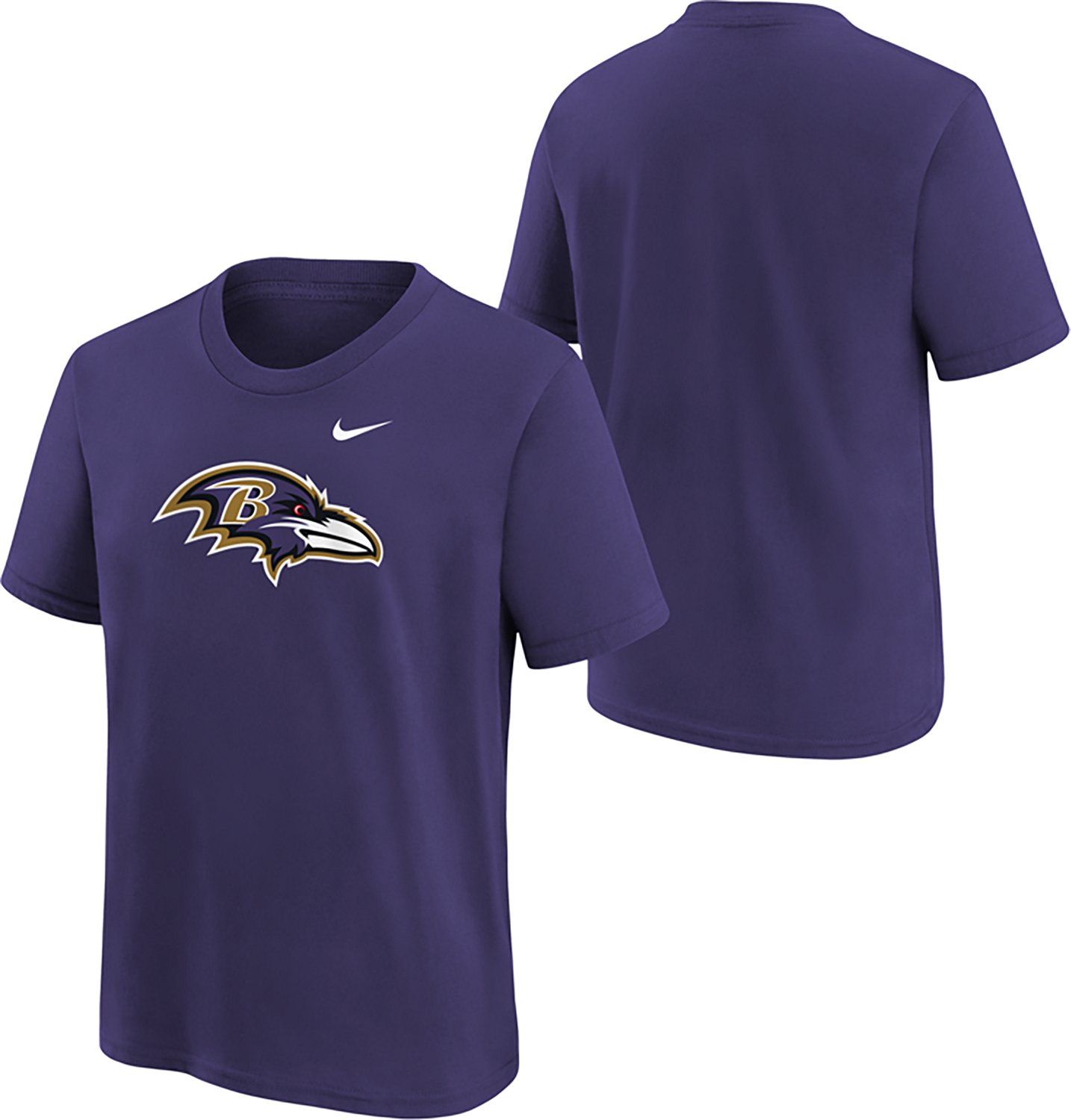Nike Boys' Baltimore Ravens Logo Graphic T-shirt - view number 3