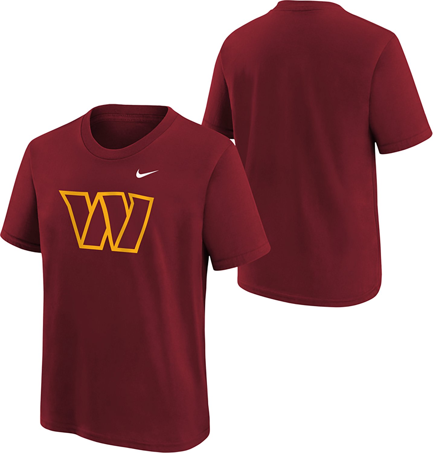 Nike Boys' Washington Commanders Logo Graphic T-shirt - view number 3