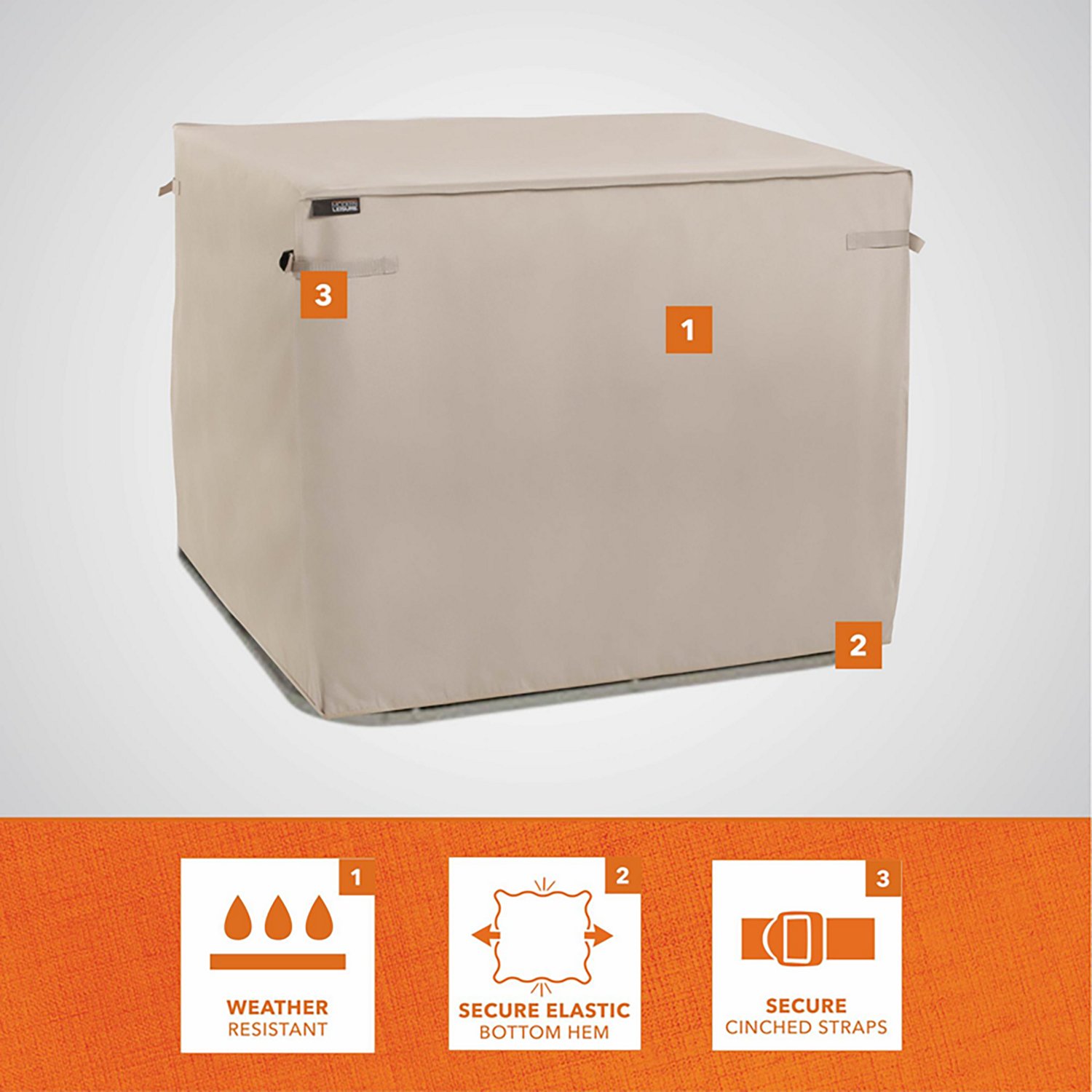 Modern Leisure Basics Air Conditioner Cover - view number 2