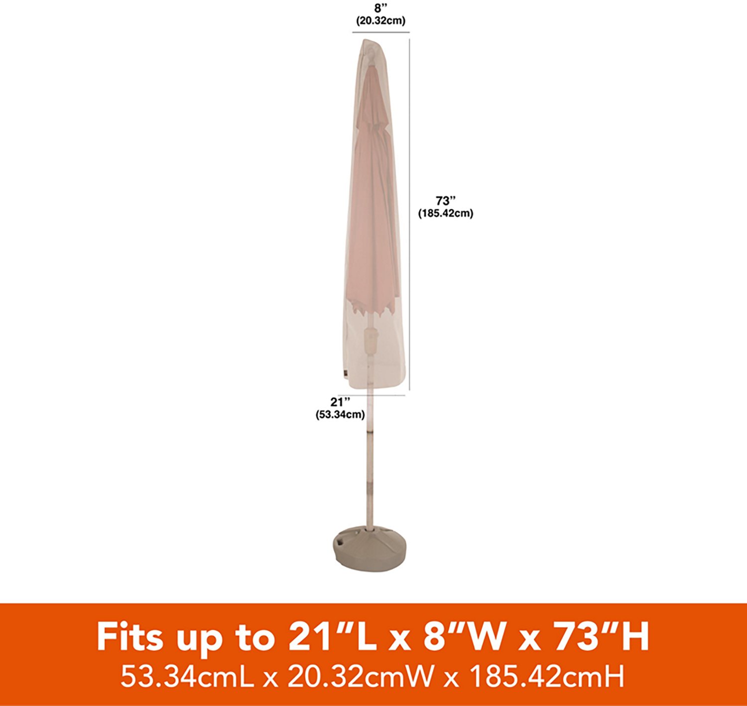 Modern Leisure Chalet Patio & Market Umbrella Cover - view number 4