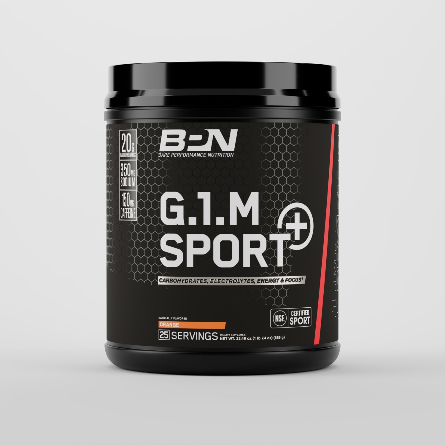 BPN Bare Performance Nutrition G.1.M Sport+ Pre-Workout - 25 servings