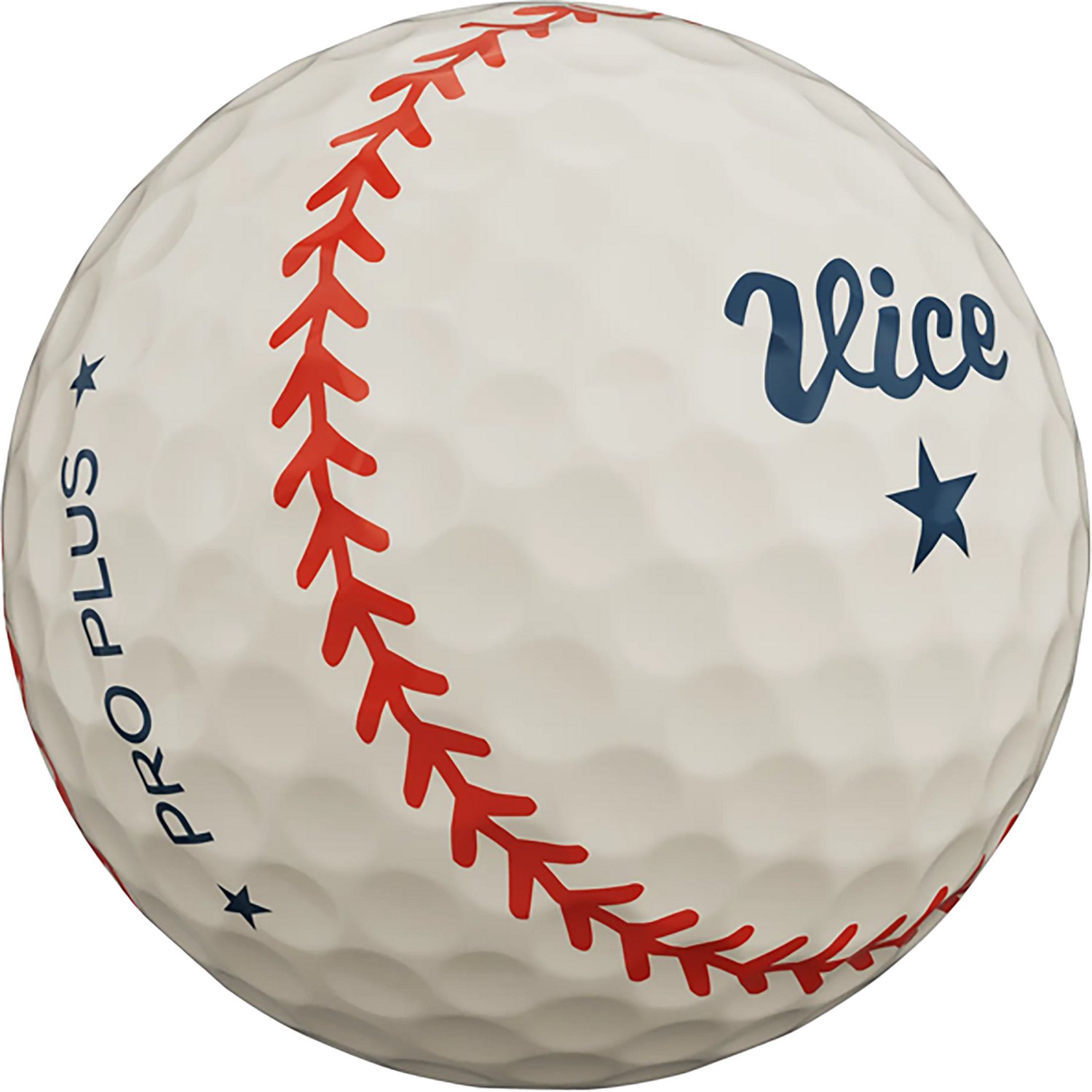 Vice Golf Pro Plus Fastball 4th of July Edition Premium Golf Balls 12-Pack - view number 4