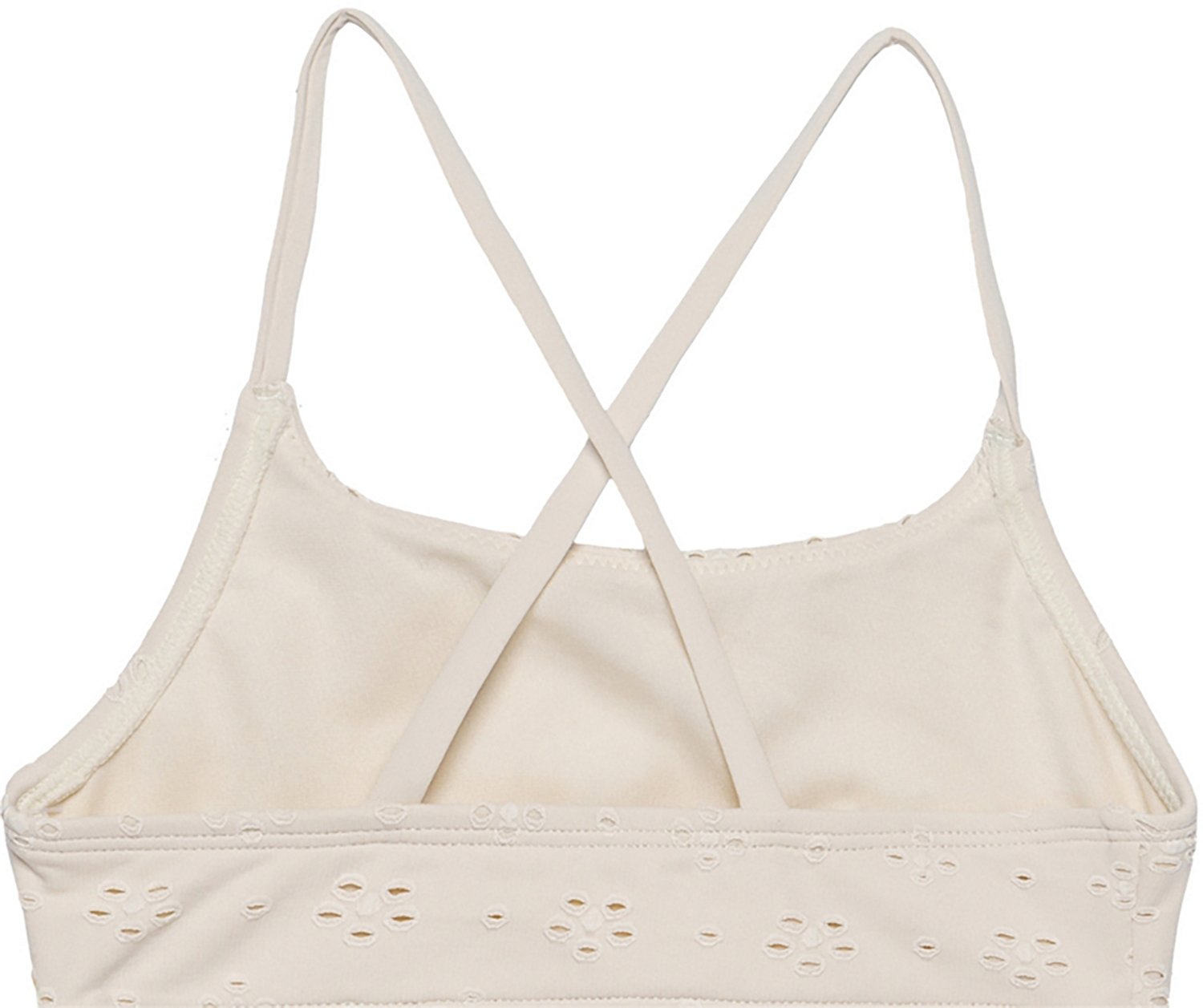 Gottex Girls’ Little Lace Ruffle Criss Cross Back One-Piece