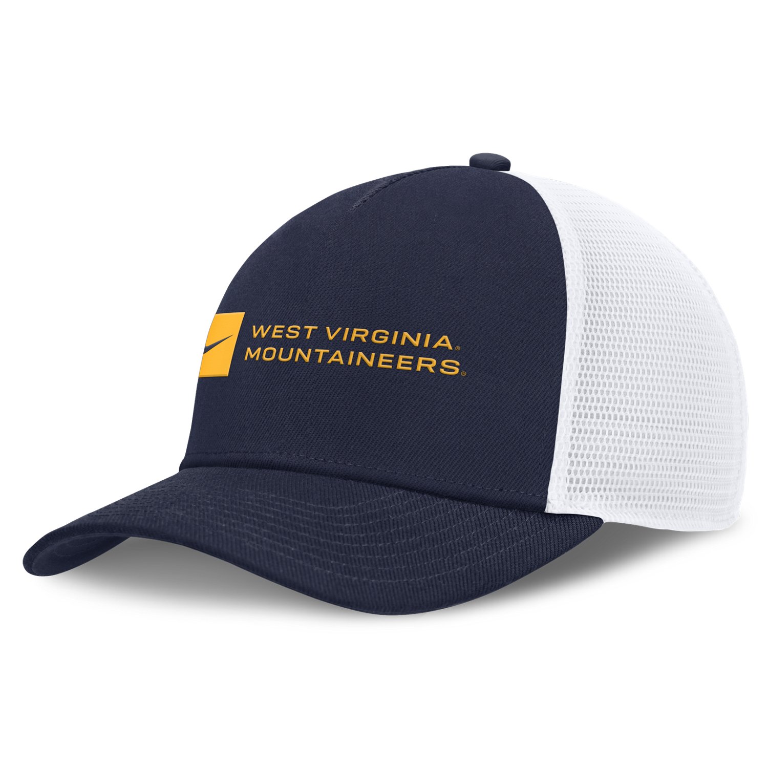 Nike West Virginia University Sideline Gameday Structured Trucker Cap