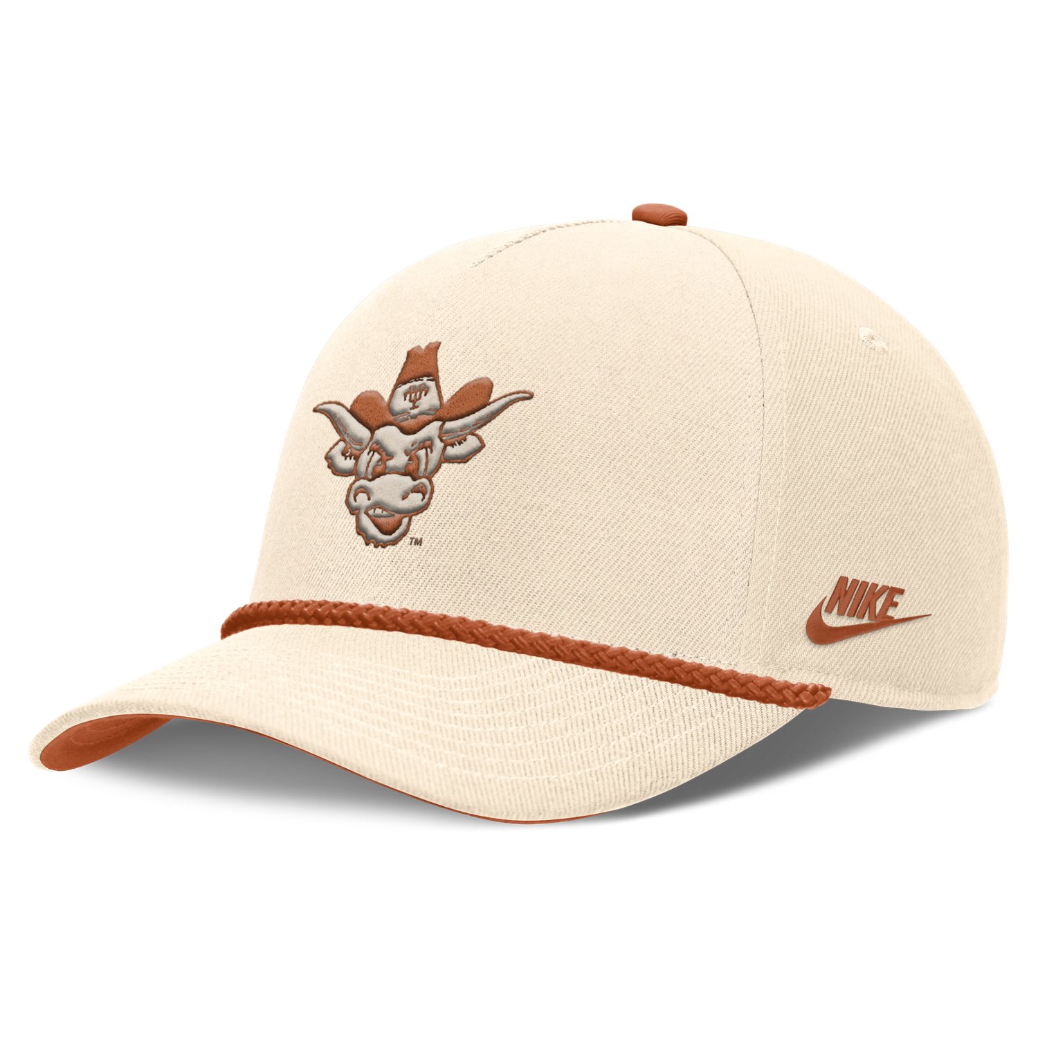 Unisex Nike Texas Longhorns Legacy Vintage Rope Rise Adjustable Hat