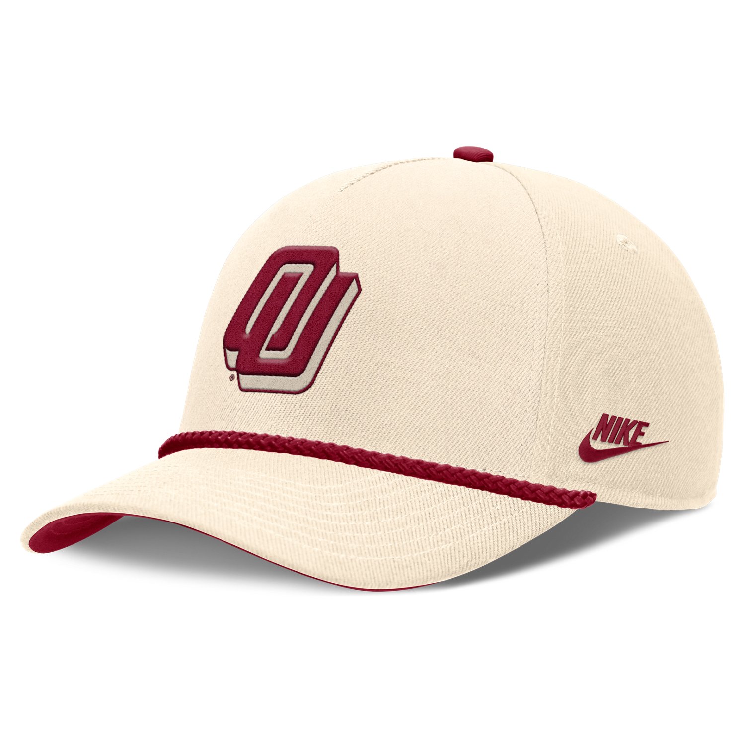 Nike University of Oklahoma Vault Logo Rise Cap