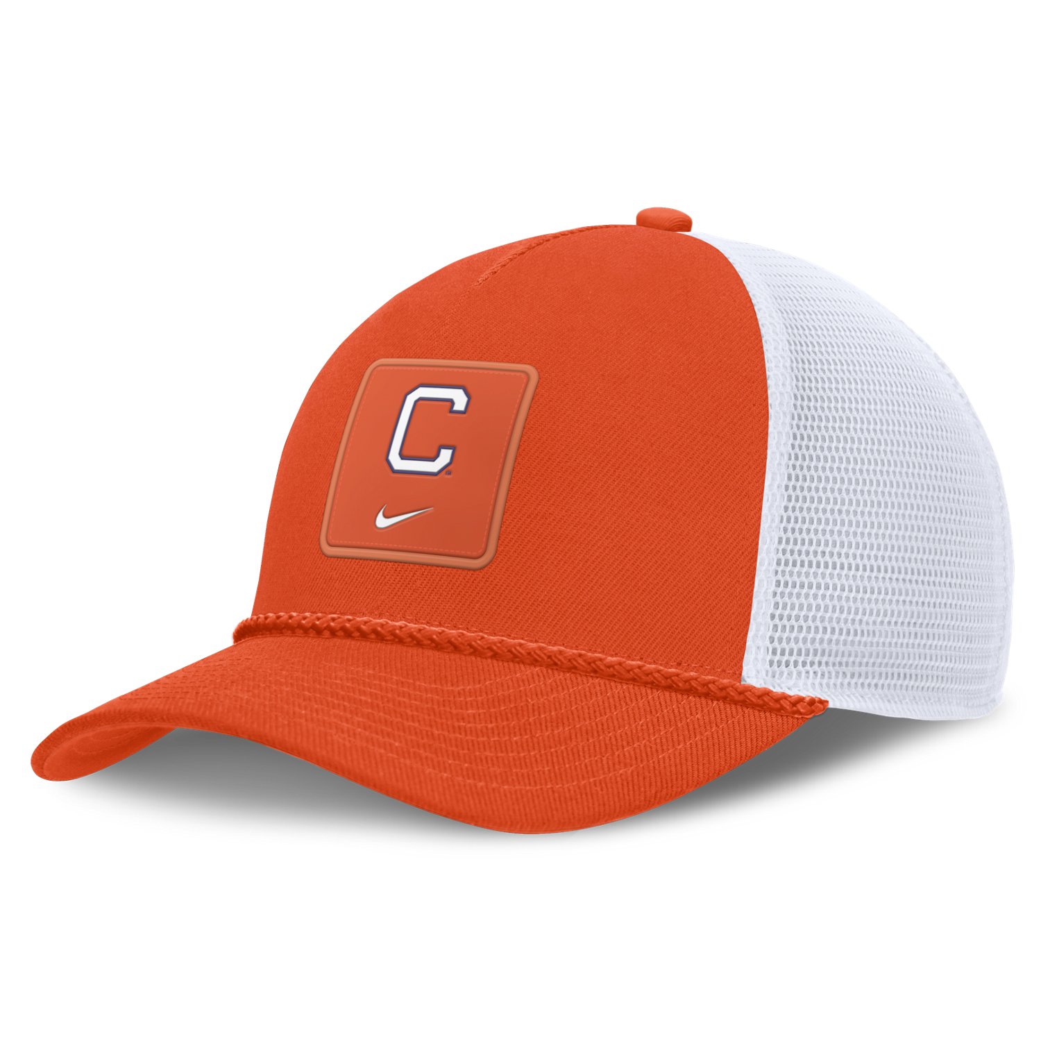 Nike Clemson University Primary Logo Rise Gameday Structured Trucker Cap