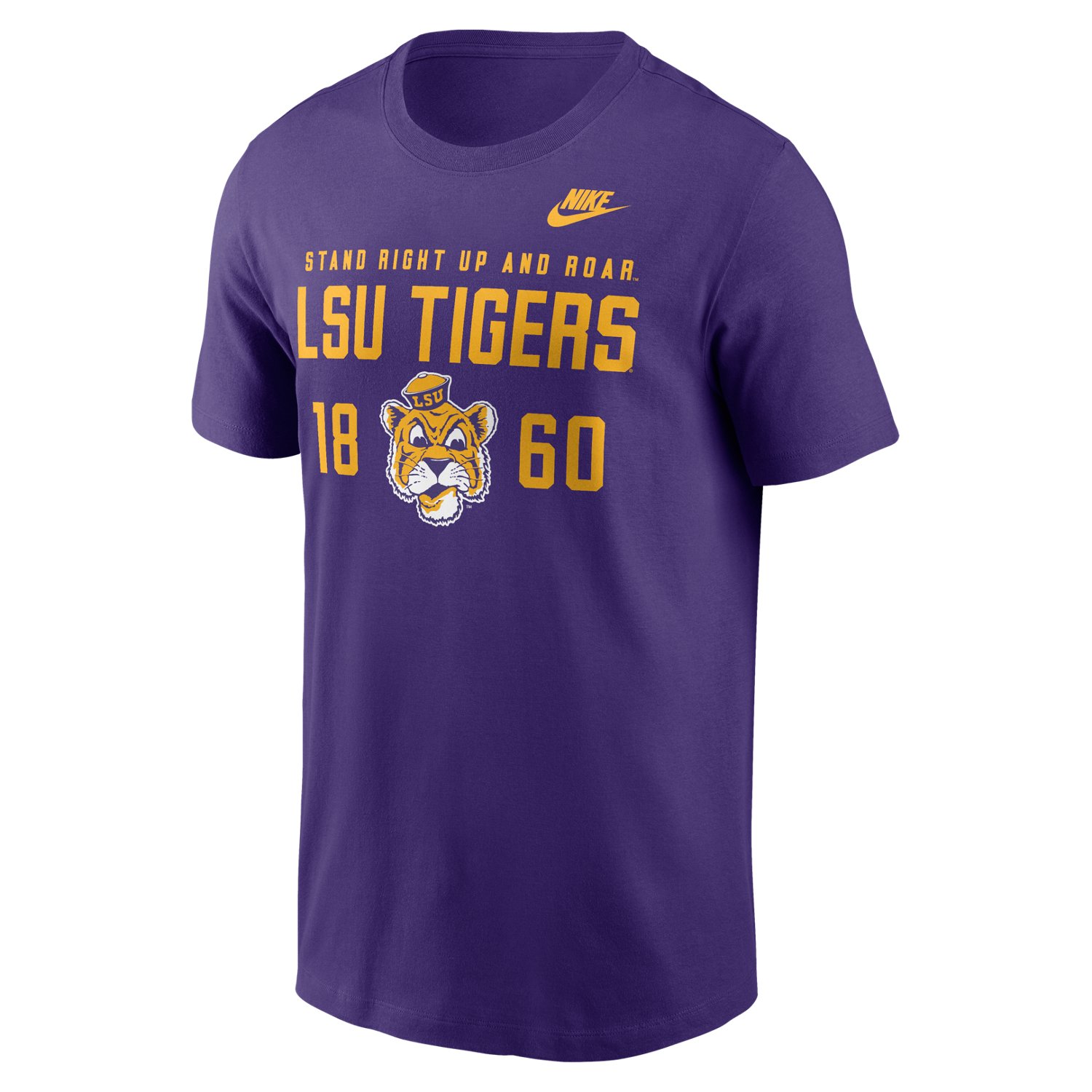 Nike Men's Louisiana State University Legacy Stacked Est Graphic T-shirt