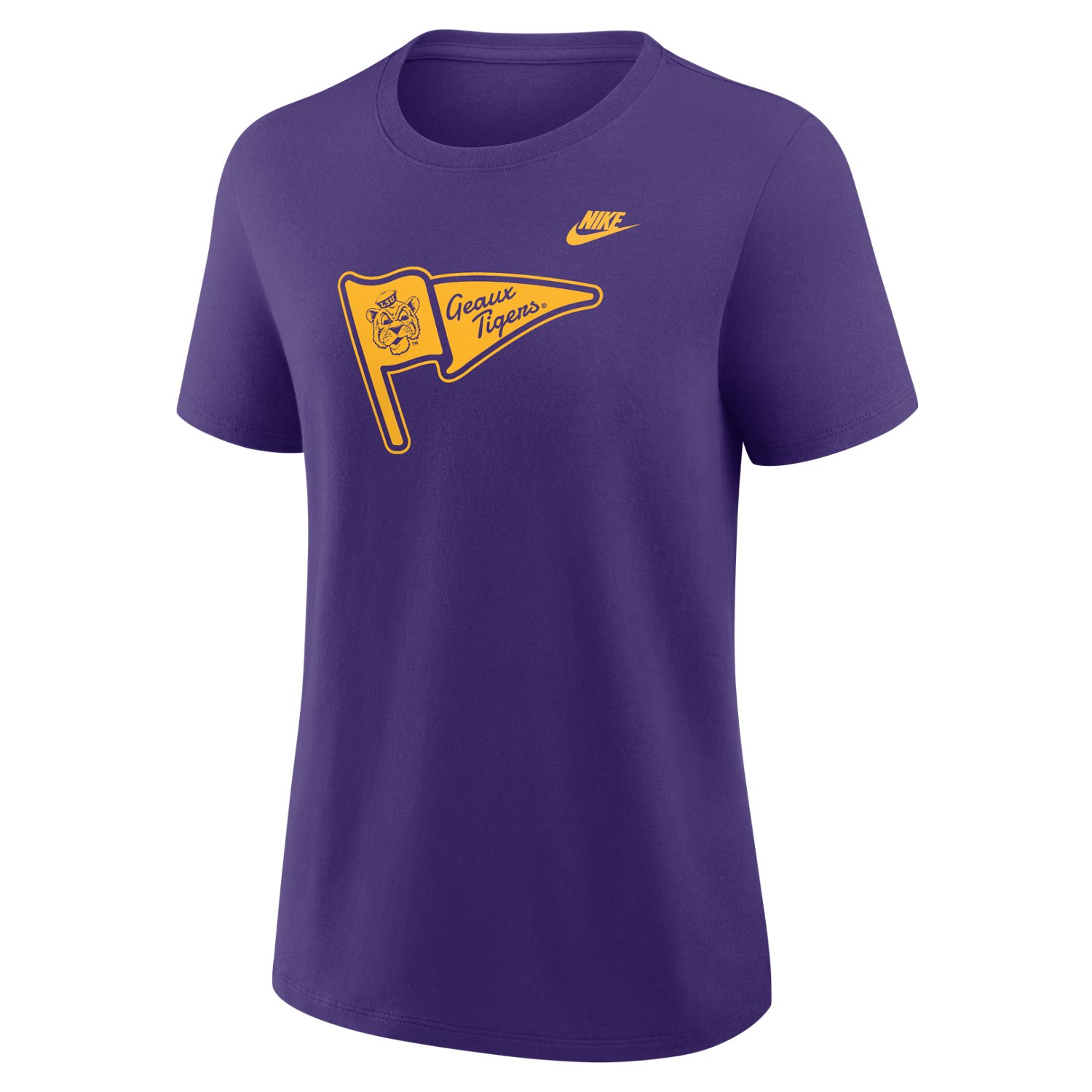 Nike Women's Louisiana State University Legacy Spirit Flag Graphic T-shirt