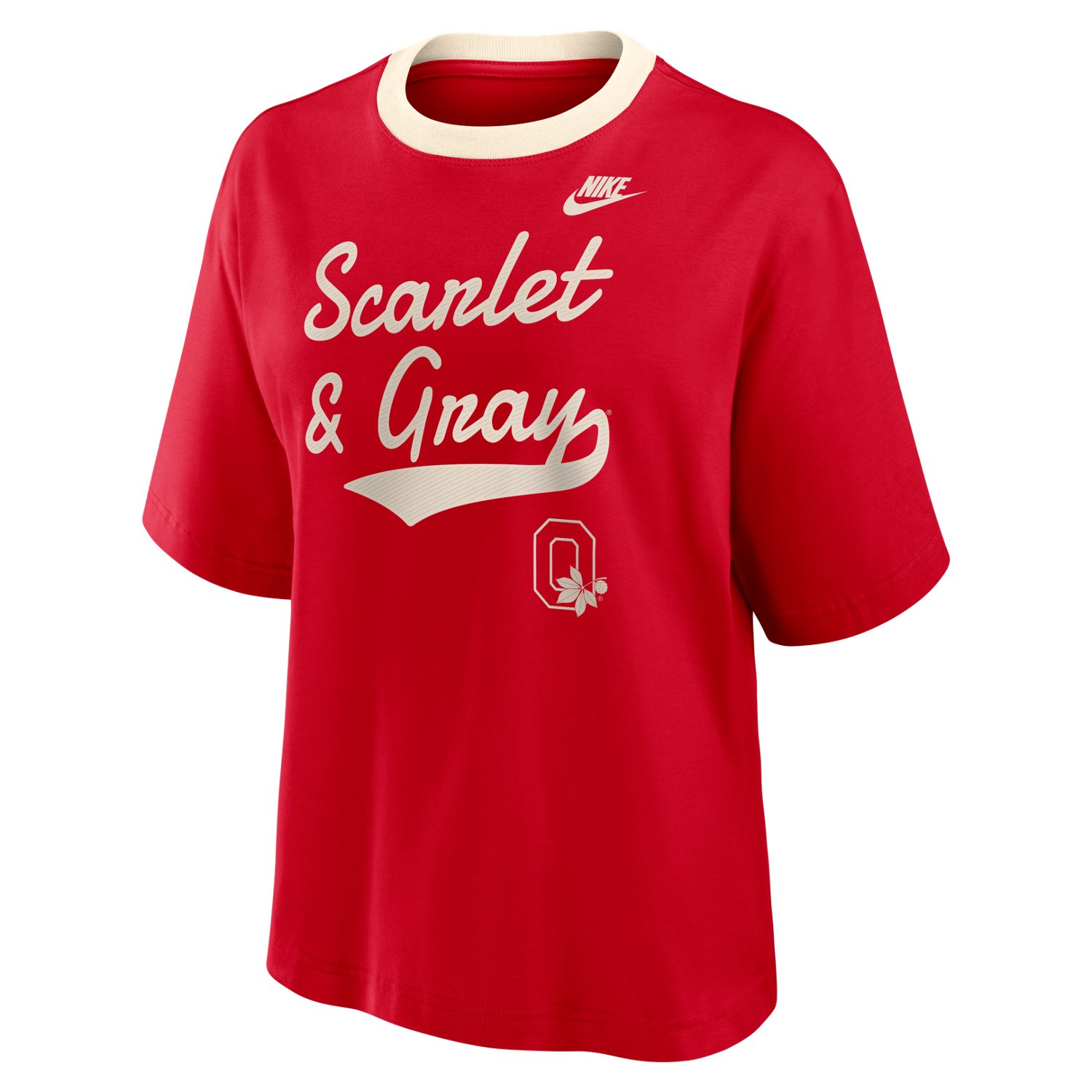 Nike Women's Ohio State University Legacy Fight Song Boxy Graphic T-shirt