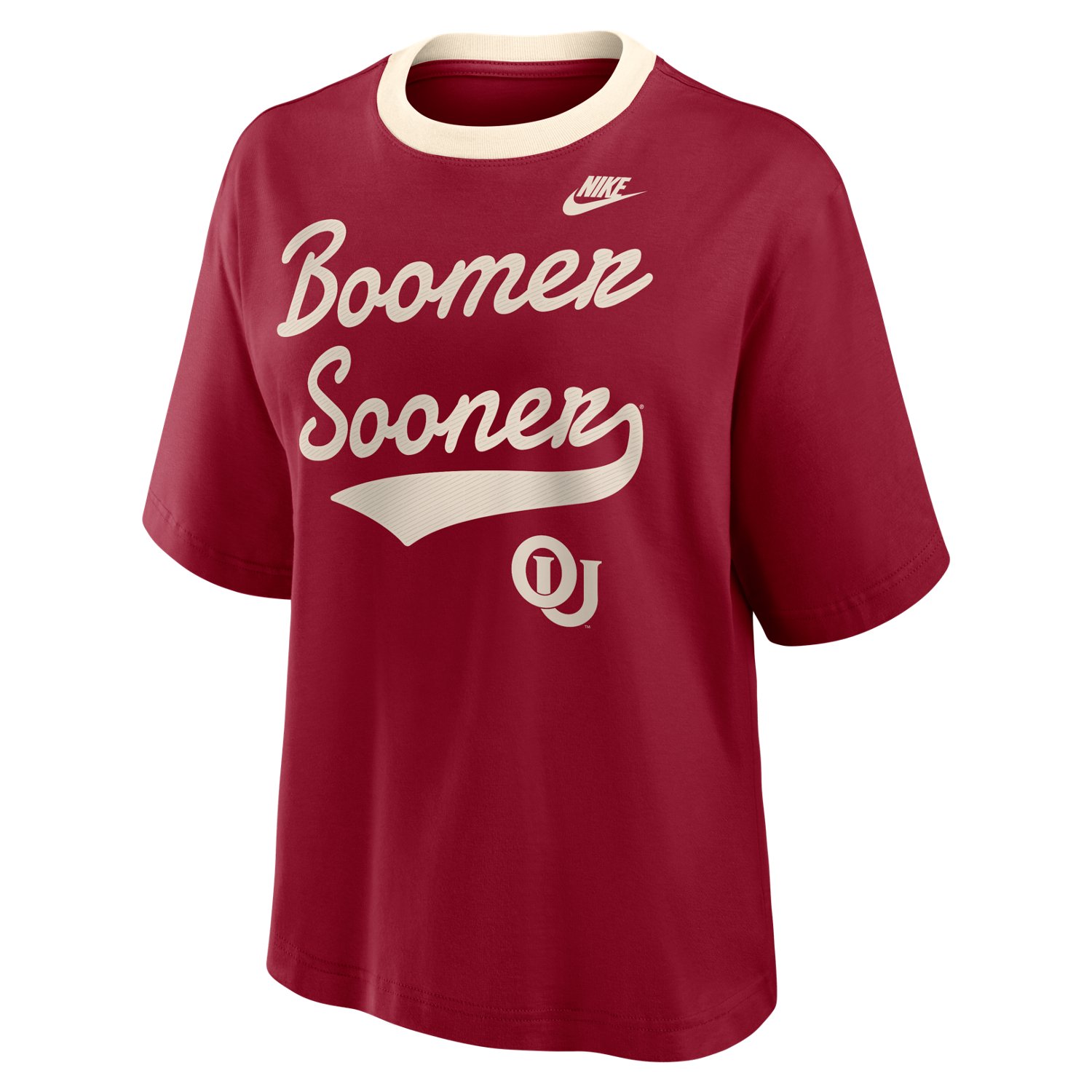 Nike Women's University of Oklahoma Legacy Fight Song Boxy Graphic T-shirt