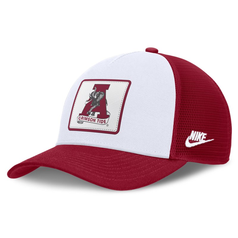 Nike Adult Alabama Crimson Tide Legacy Trucker Hat, Men's, Medium/Large, Red