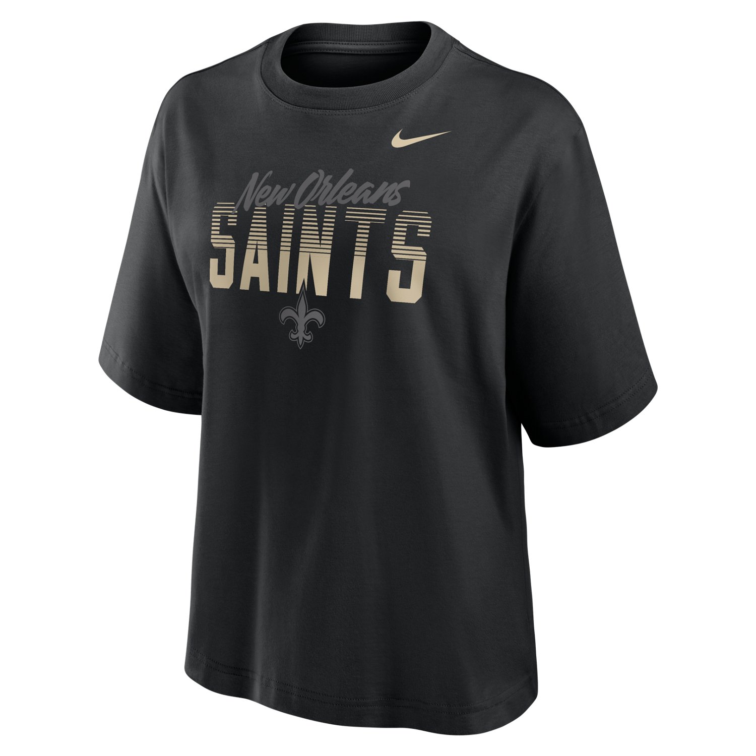 Nike Women's New Orleans Saints Halftime Boxy Graphic T-shirt