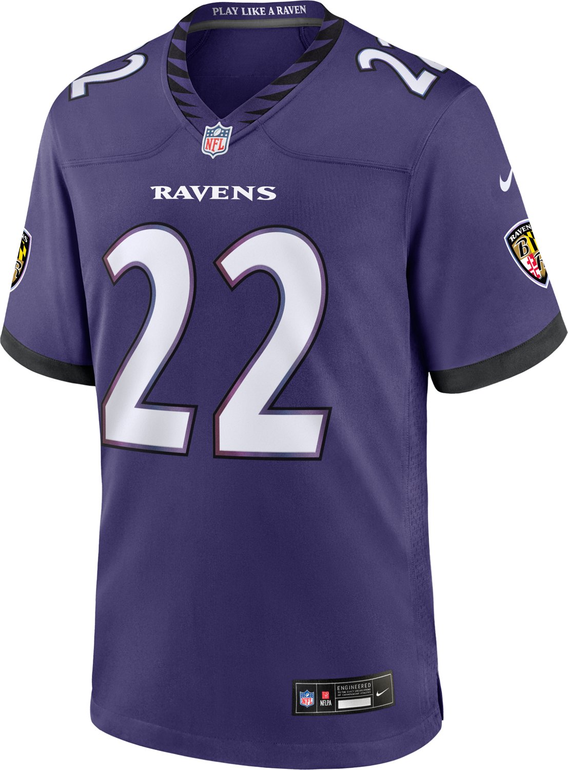 Nike Men's Baltimore Ravens Derrick Henry #22 Game Jersey