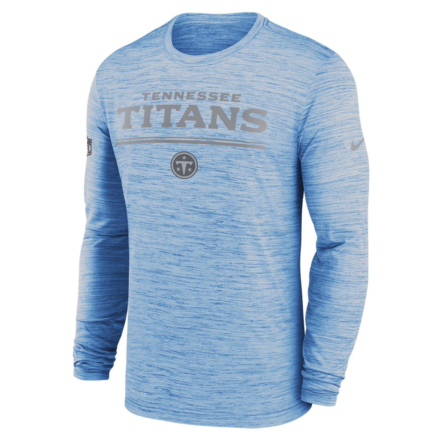 Nike Men's Tennessee Titans Team Issue Velocity Dri-FIT Long Sleeve Graphic T-shirt