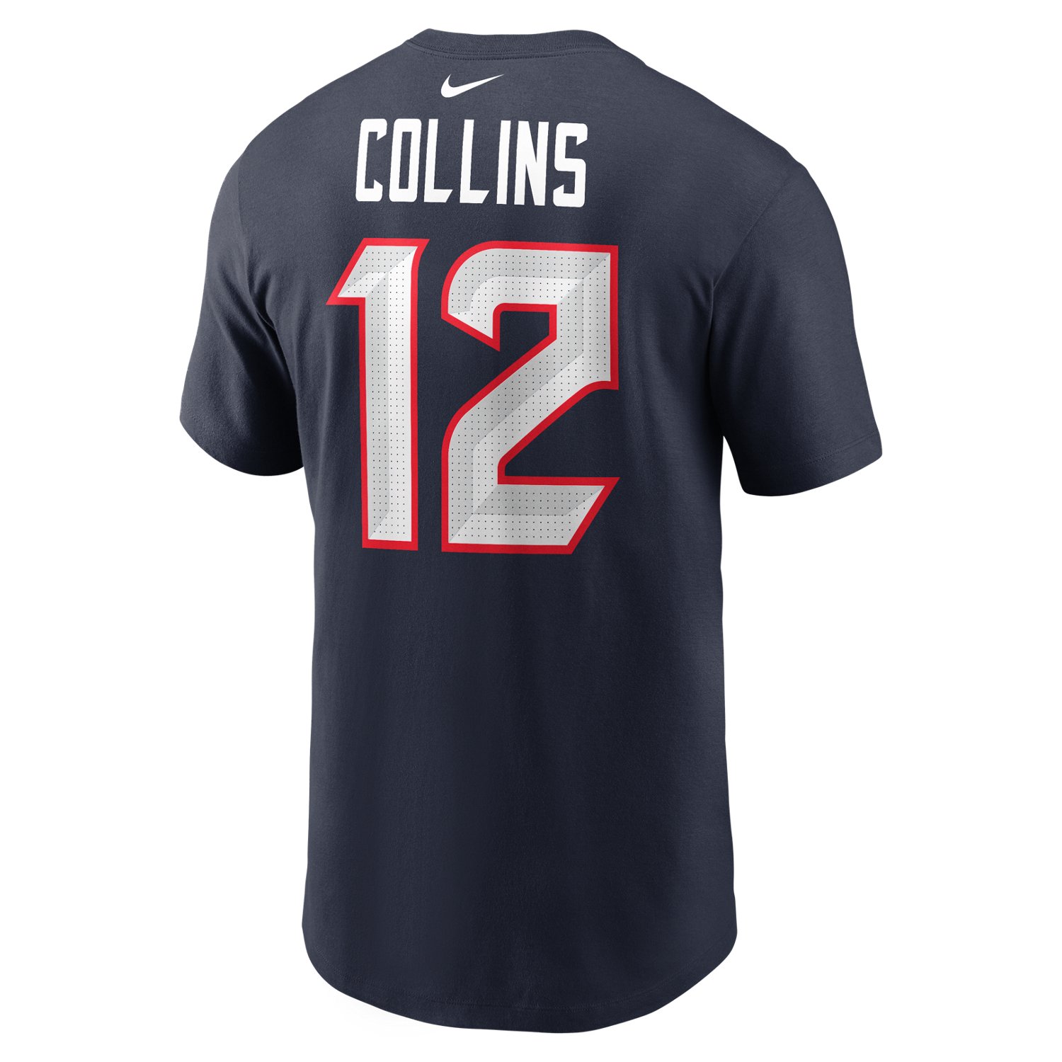 Nike Men's Texans Collins 12 Name & Number T-shirt