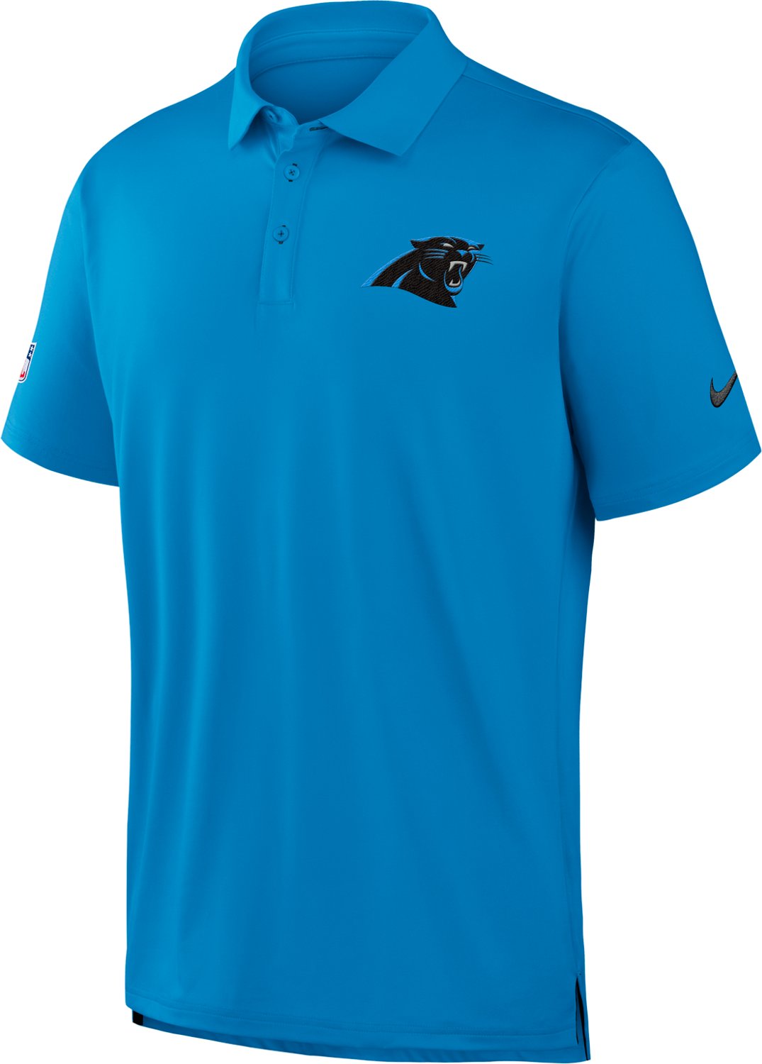 Nike Men's Carolina Panthers Sideline Drift Tour Polo Shirt