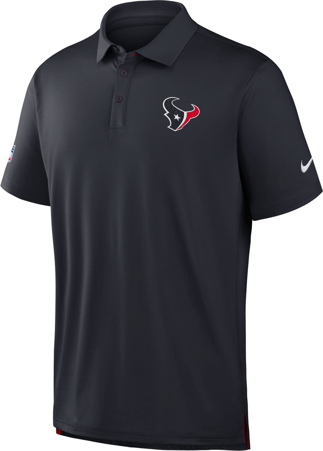 Nike Men's Houston Texans Sideline Drift Tour Polo Shirt
