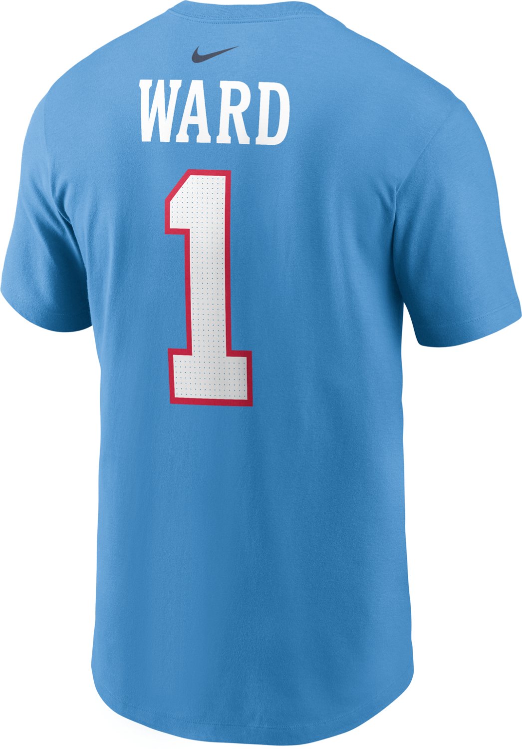 Nike Men's Tennessee Titans Cam Ward #1 Graphic T-shirt
